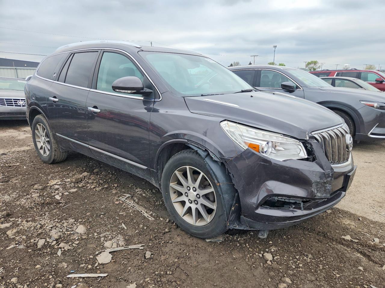 2013 Buick Enclave Gray vin: 5GAKRCKD2DJ267562