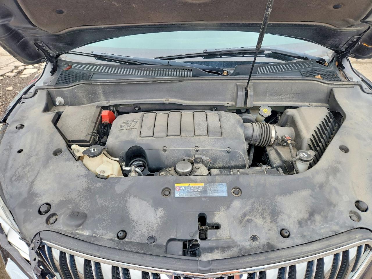 2013 Buick Enclave Gray vin: 5GAKRCKD2DJ267562