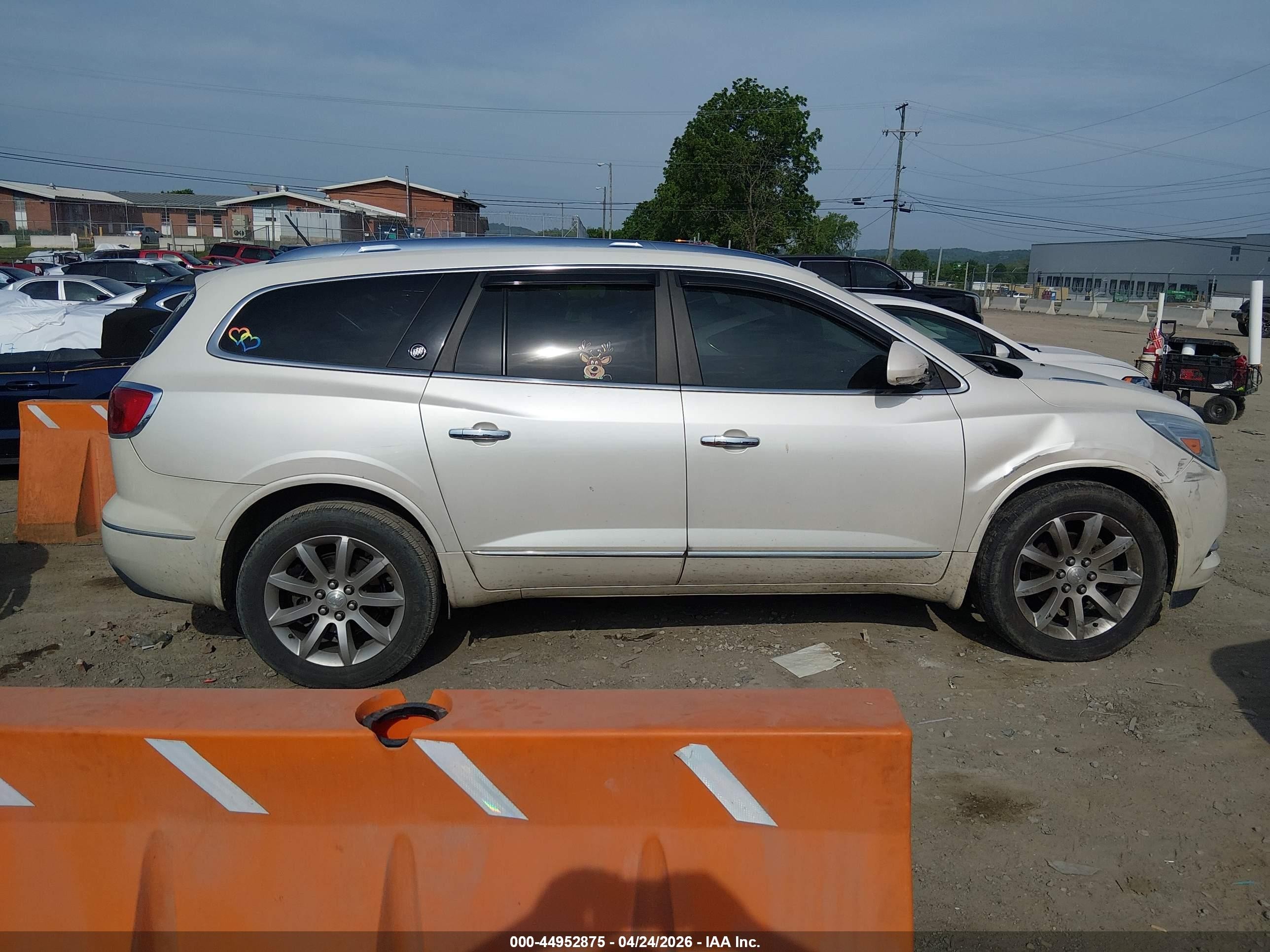 2014 Buick Enclave Premium Cream vin: 5GAKRCKD2EJ242551