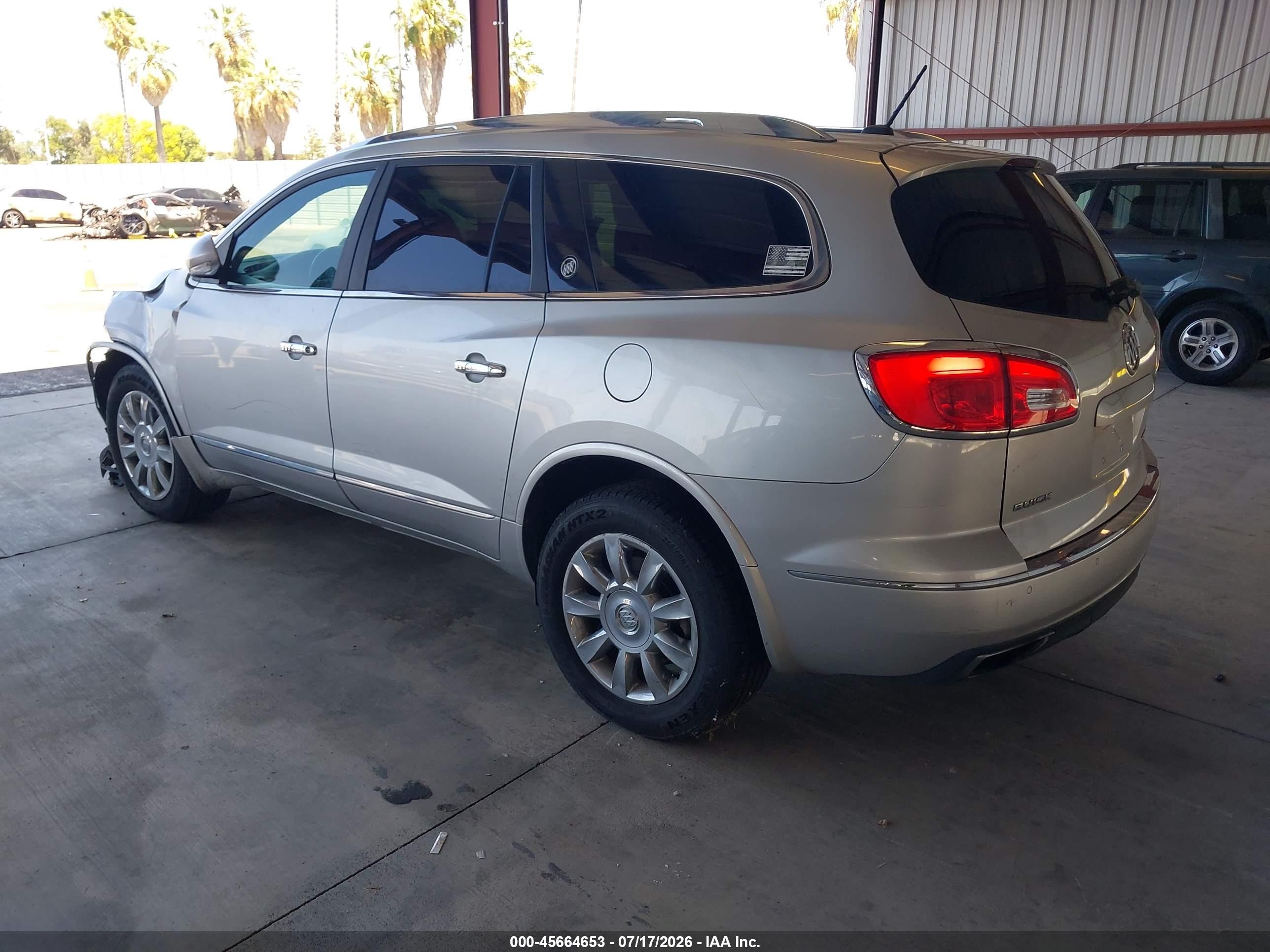 2015 Buick Enclave Premium Silver vin: 5GAKRCKD2FJ140328