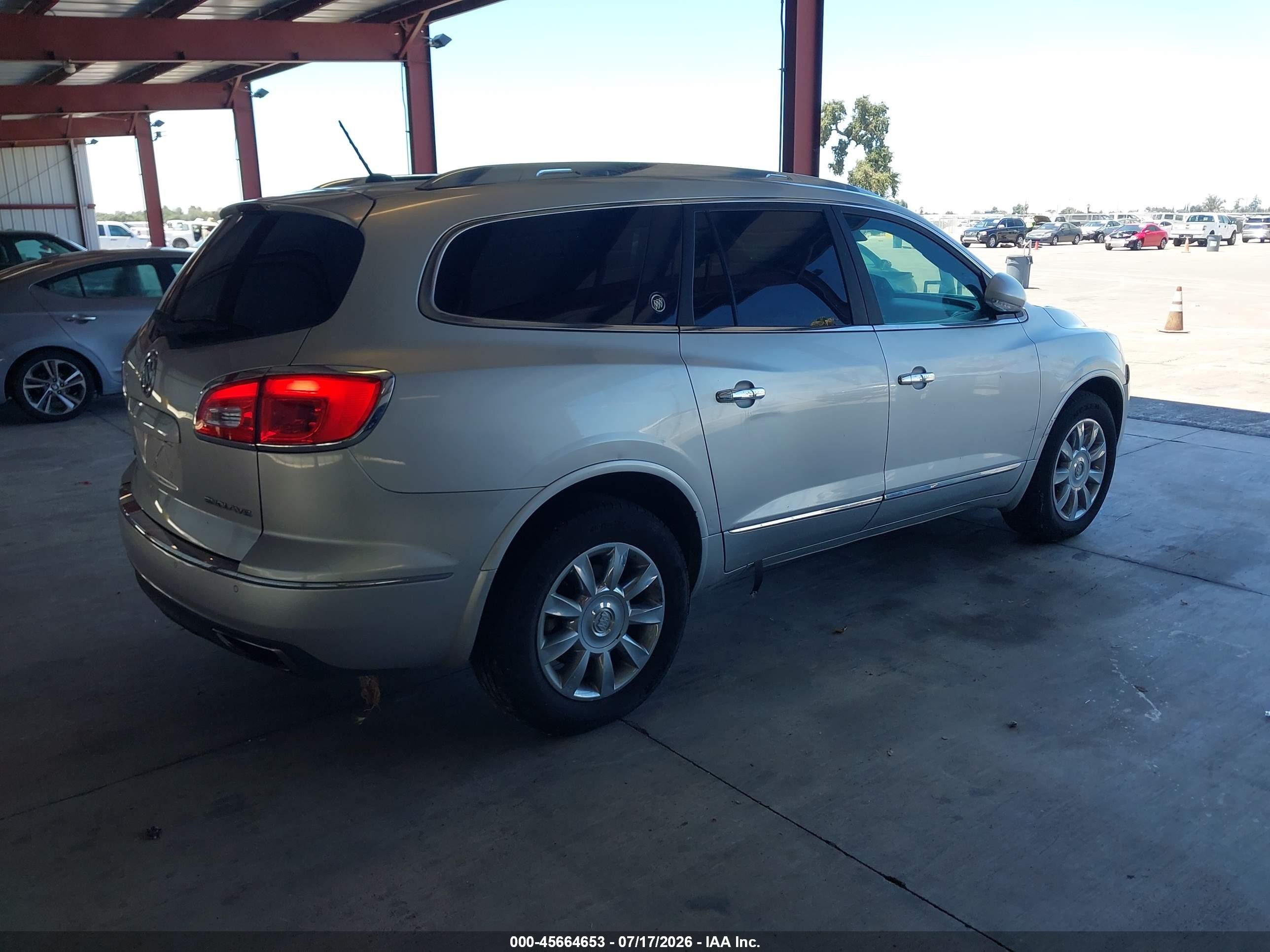 2015 Buick Enclave Premium Silver vin: 5GAKRCKD2FJ140328