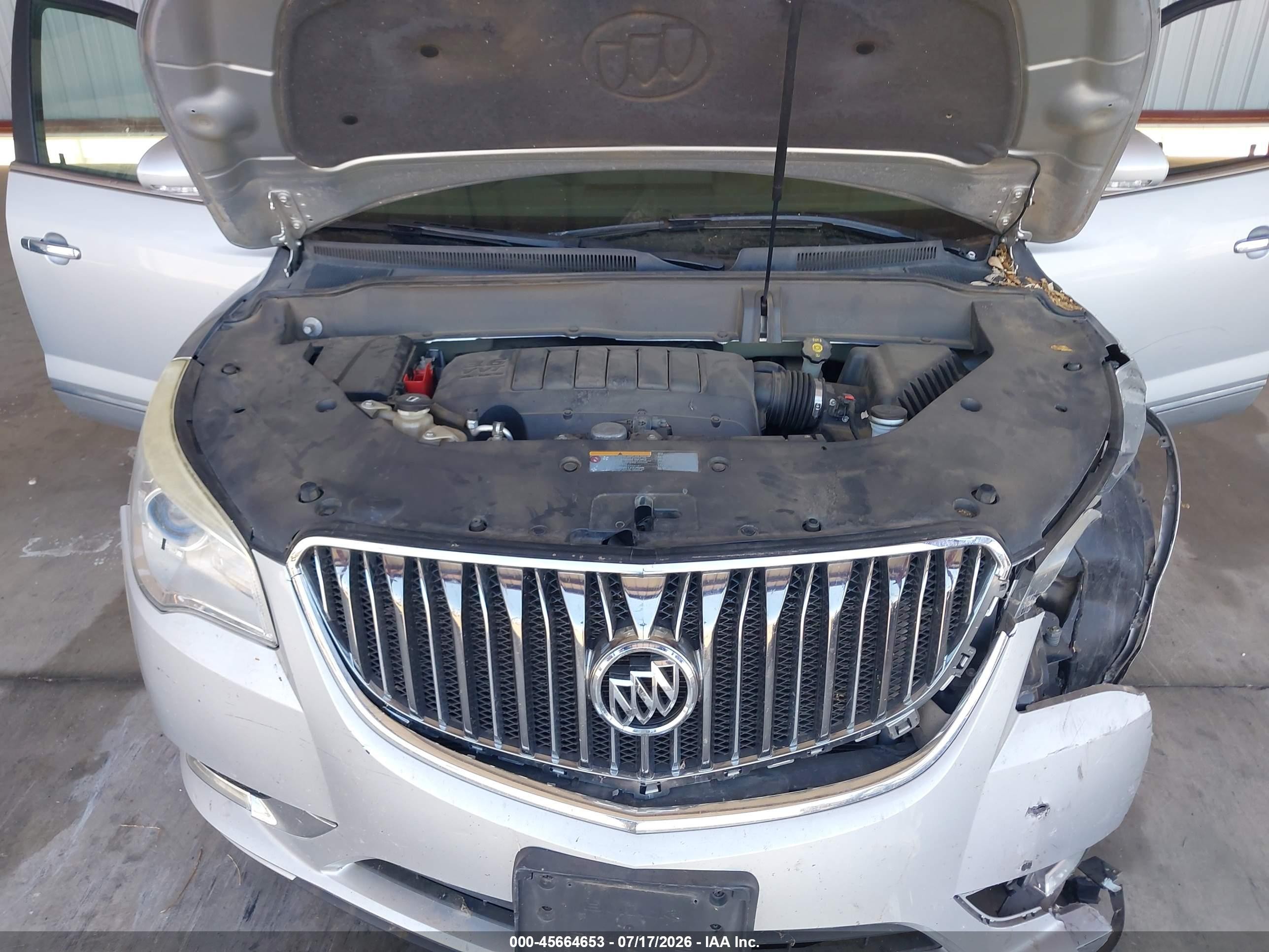 2015 Buick Enclave Premium Silver vin: 5GAKRCKD2FJ140328