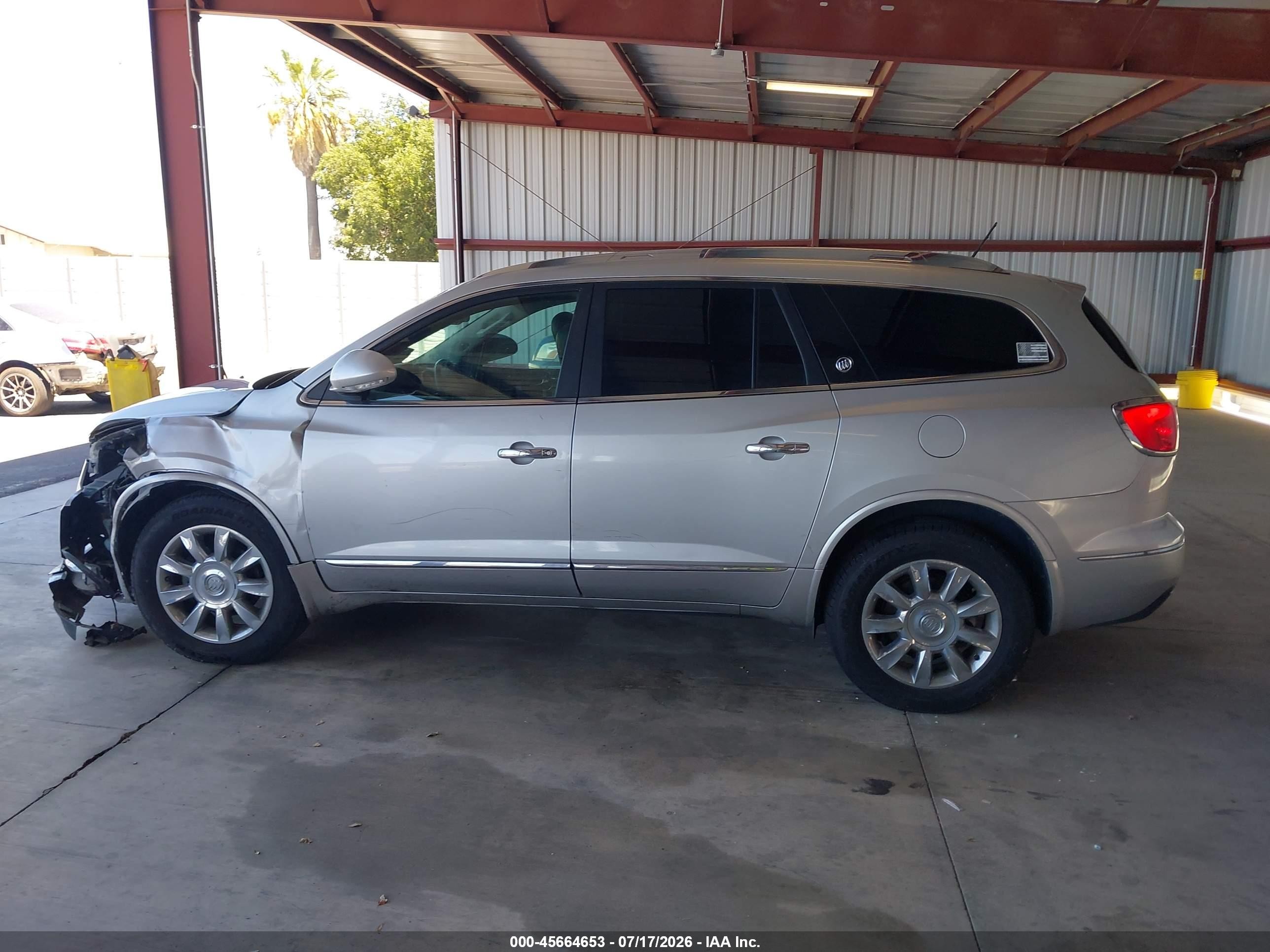 2015 Buick Enclave Premium Silver vin: 5GAKRCKD2FJ140328