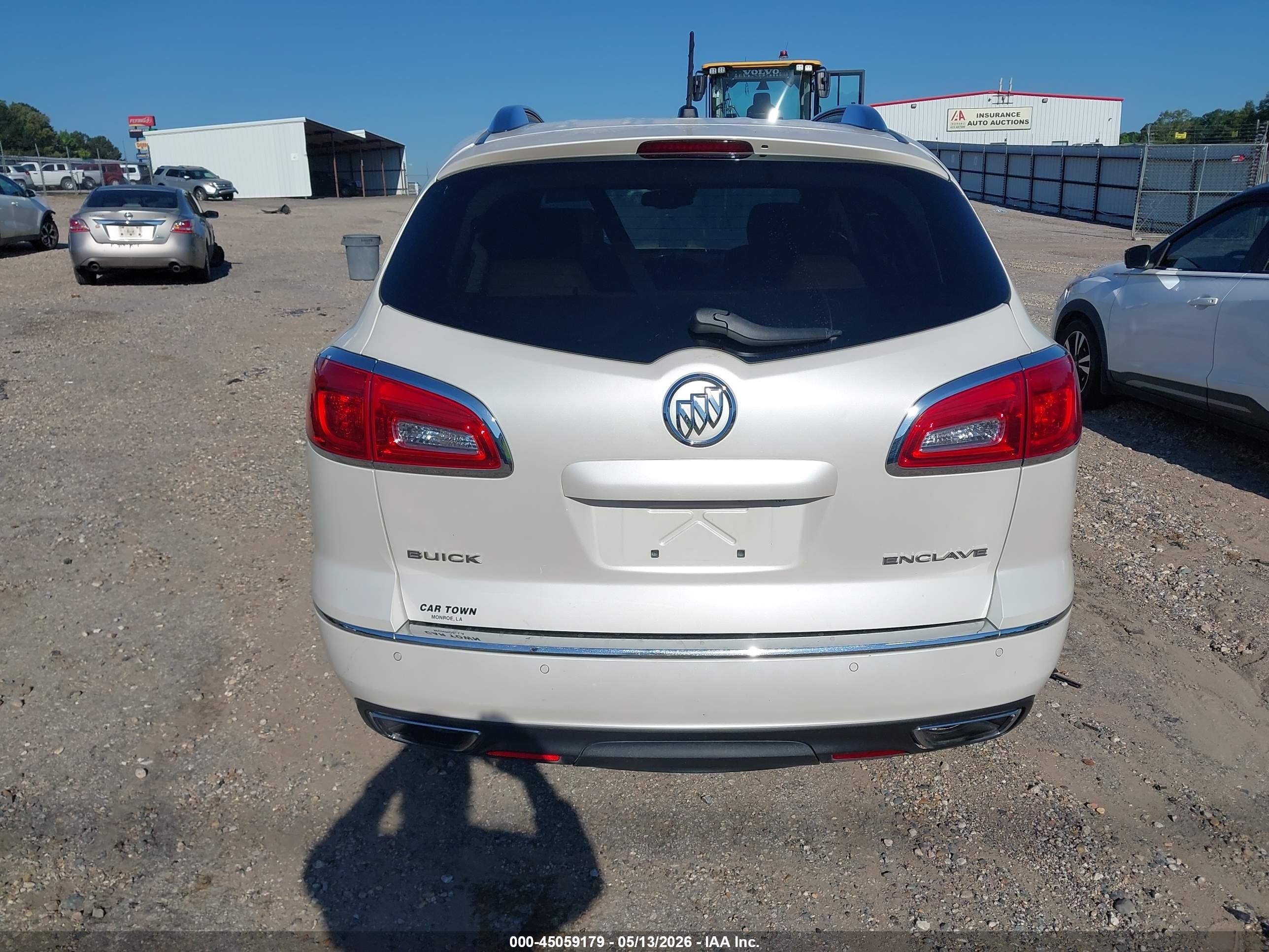 2015 Buick Enclave Premium Белый vin: 5GAKRCKD2FJ236332