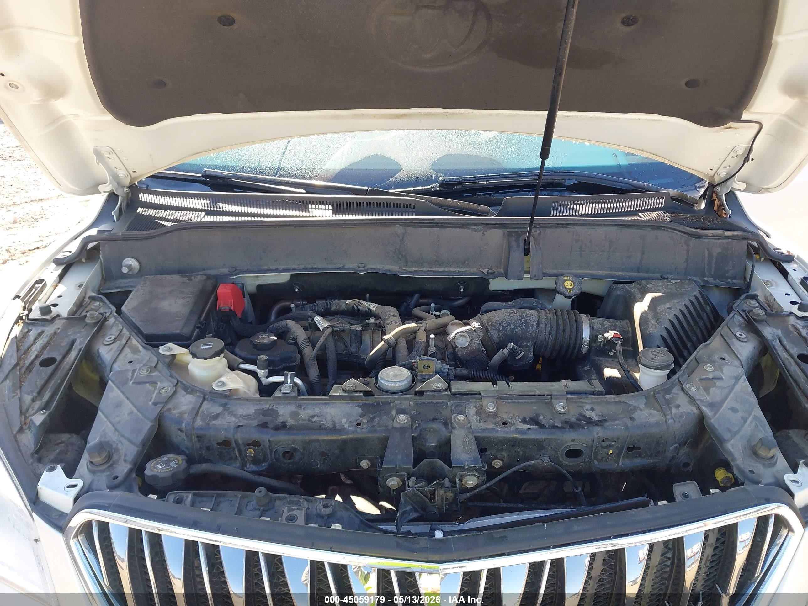 2015 Buick Enclave Premium Белый vin: 5GAKRCKD2FJ236332