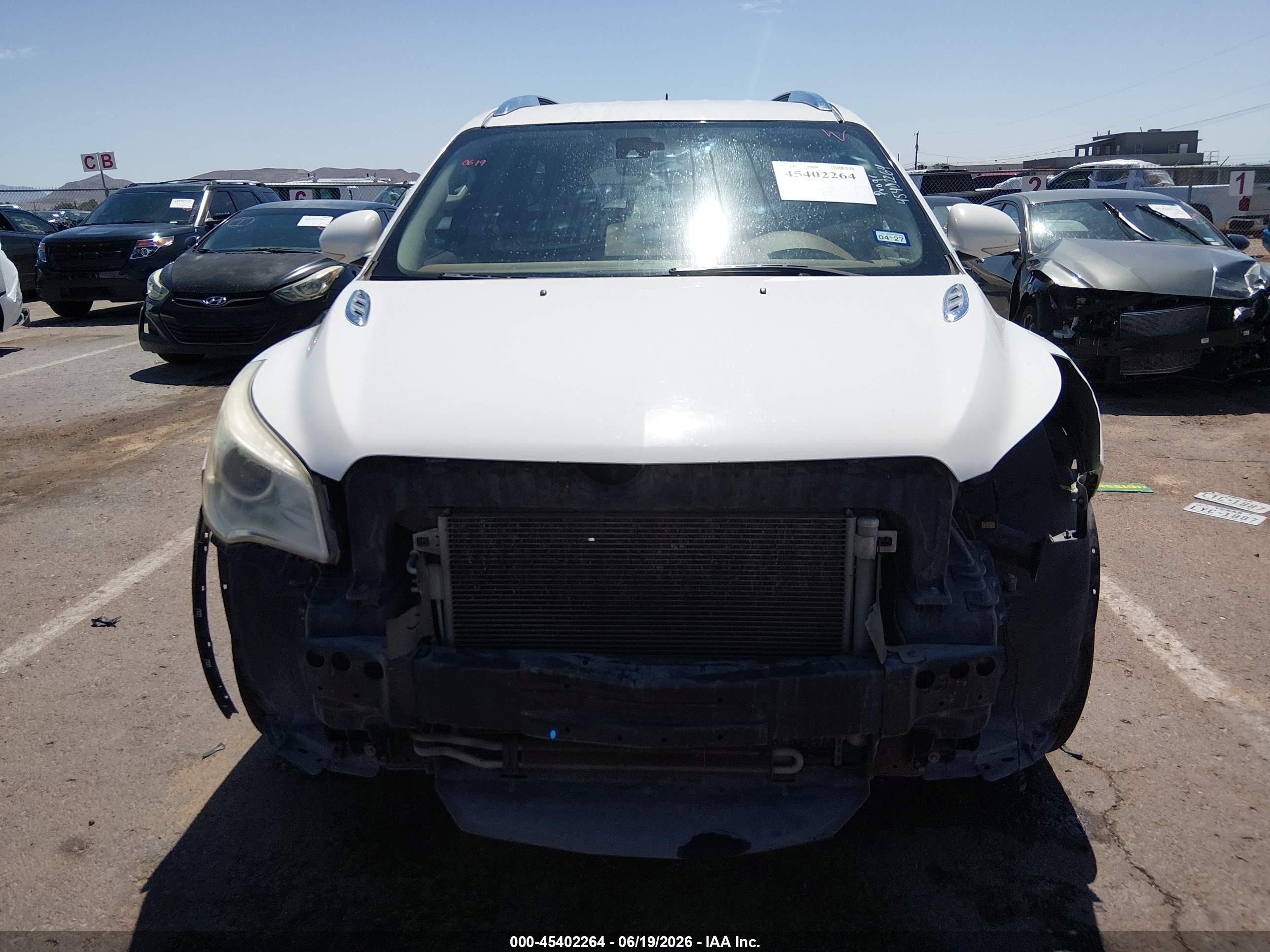 2015 Buick Enclave Premium White vin: 5GAKRCKD2FJ245919