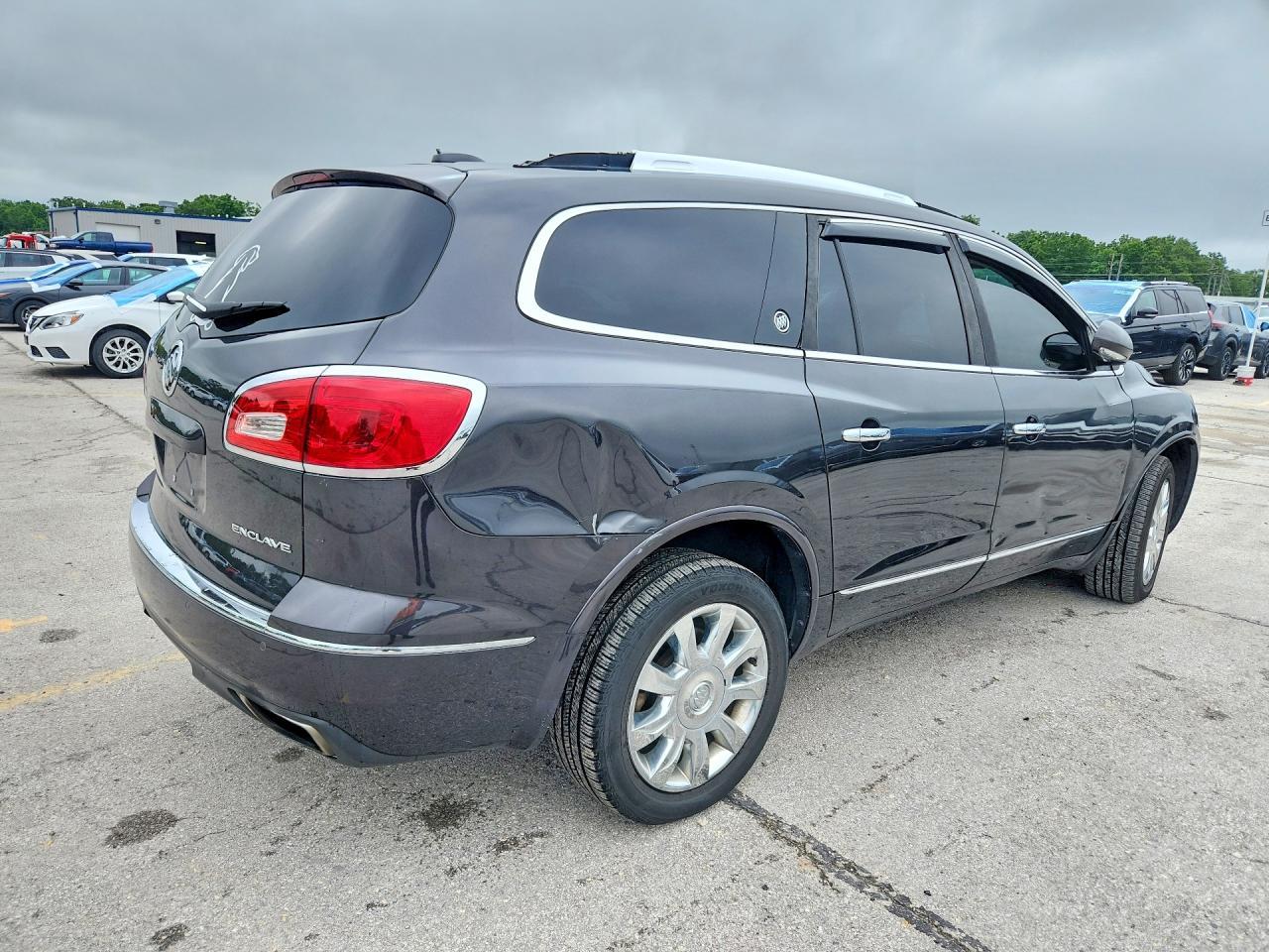 2017 Buick Enclave Gray vin: 5GAKRCKD2HJ107929