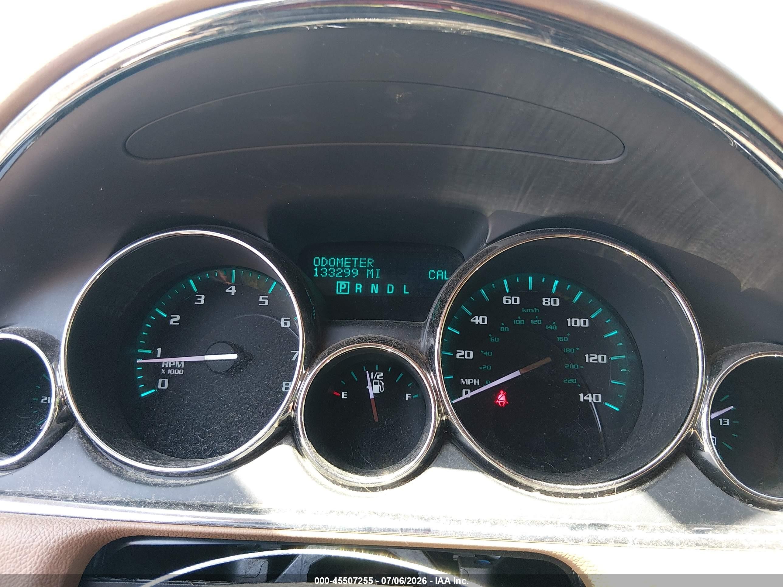 2013 Buick Enclave Leather Brown vin: 5GAKRCKD3DJ134745