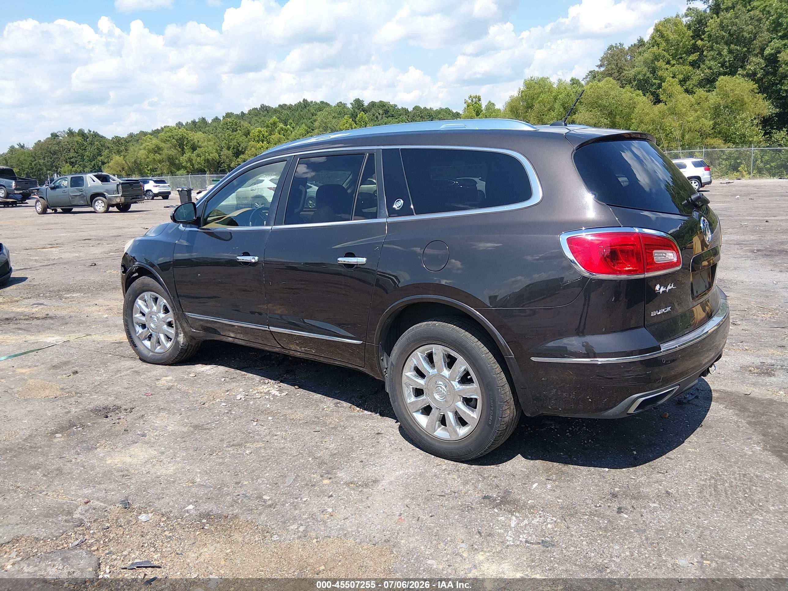 2013 Buick Enclave Leather Brown vin: 5GAKRCKD3DJ134745