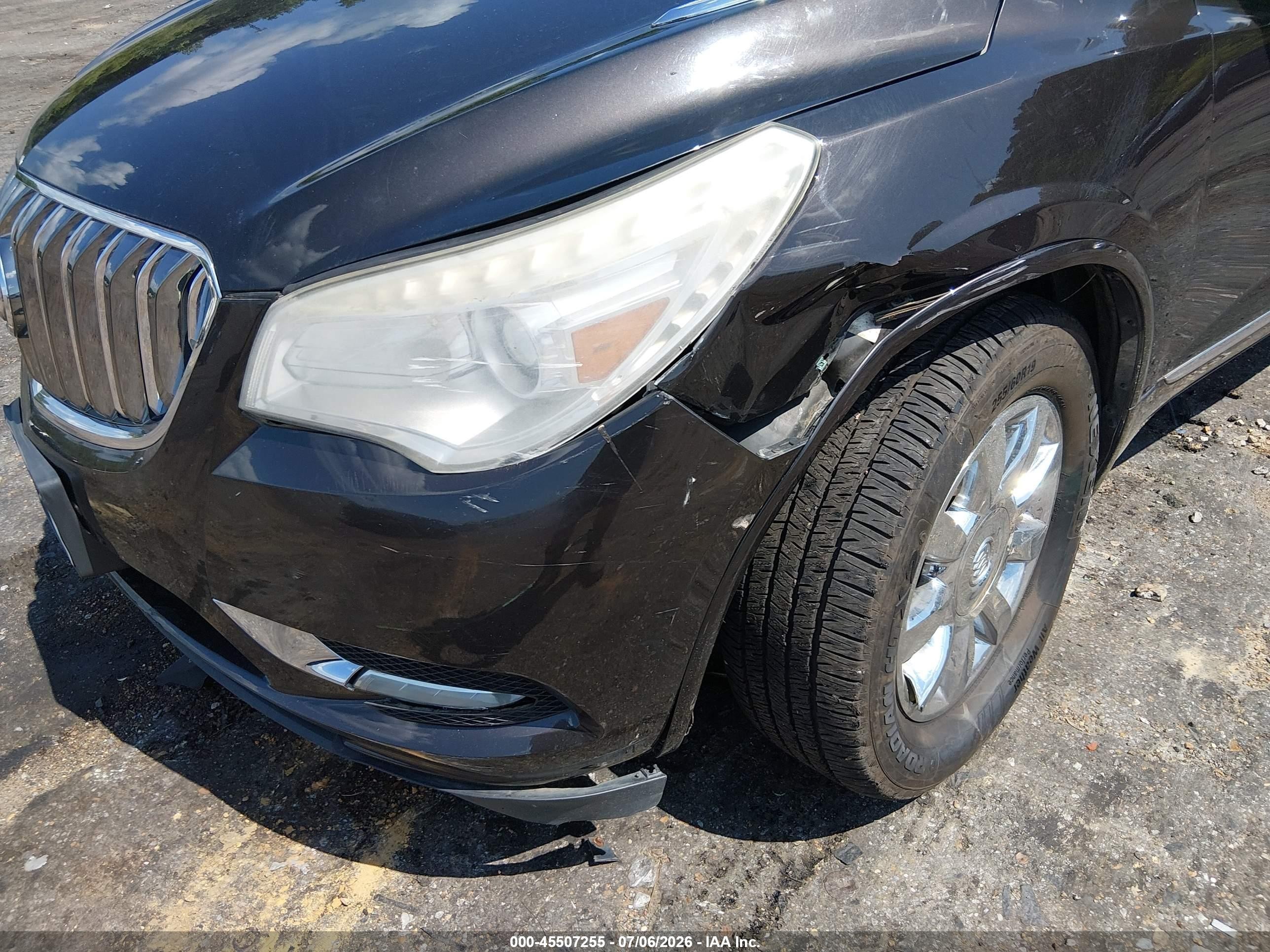 2013 Buick Enclave Leather Brown vin: 5GAKRCKD3DJ134745