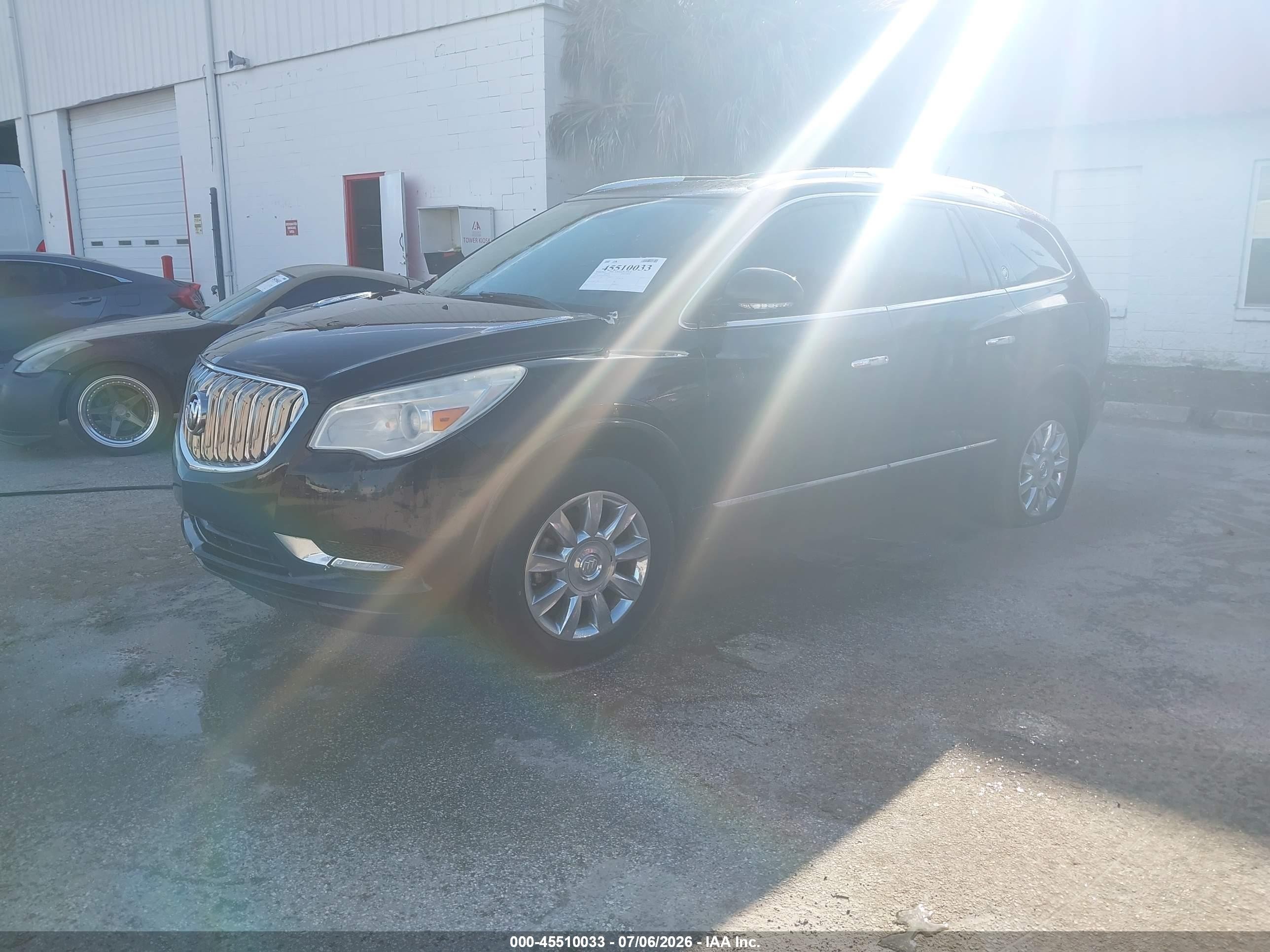 2013 Buick Enclave Leather Black vin: 5GAKRCKD3DJ140187