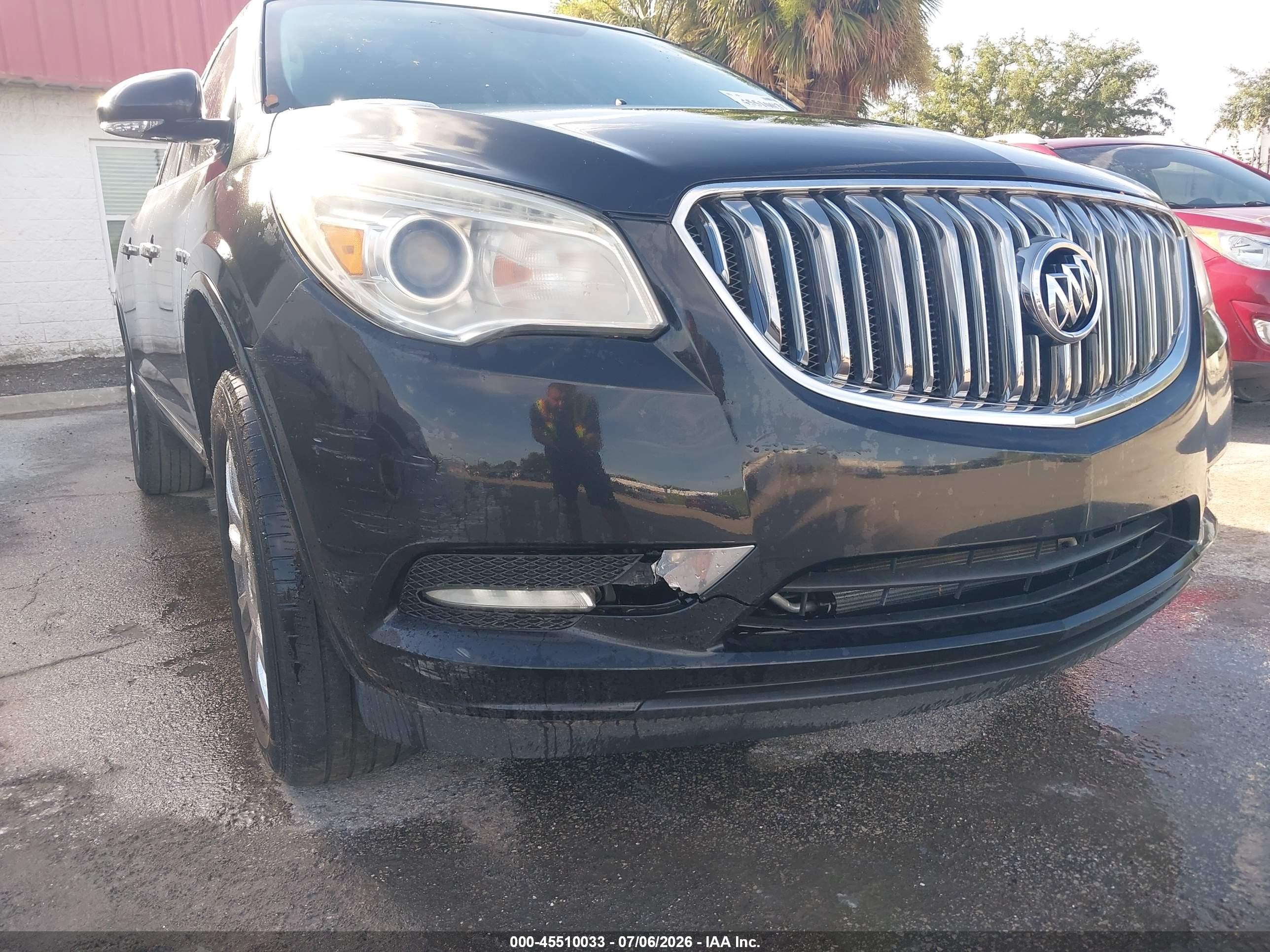 2013 Buick Enclave Leather Black vin: 5GAKRCKD3DJ140187