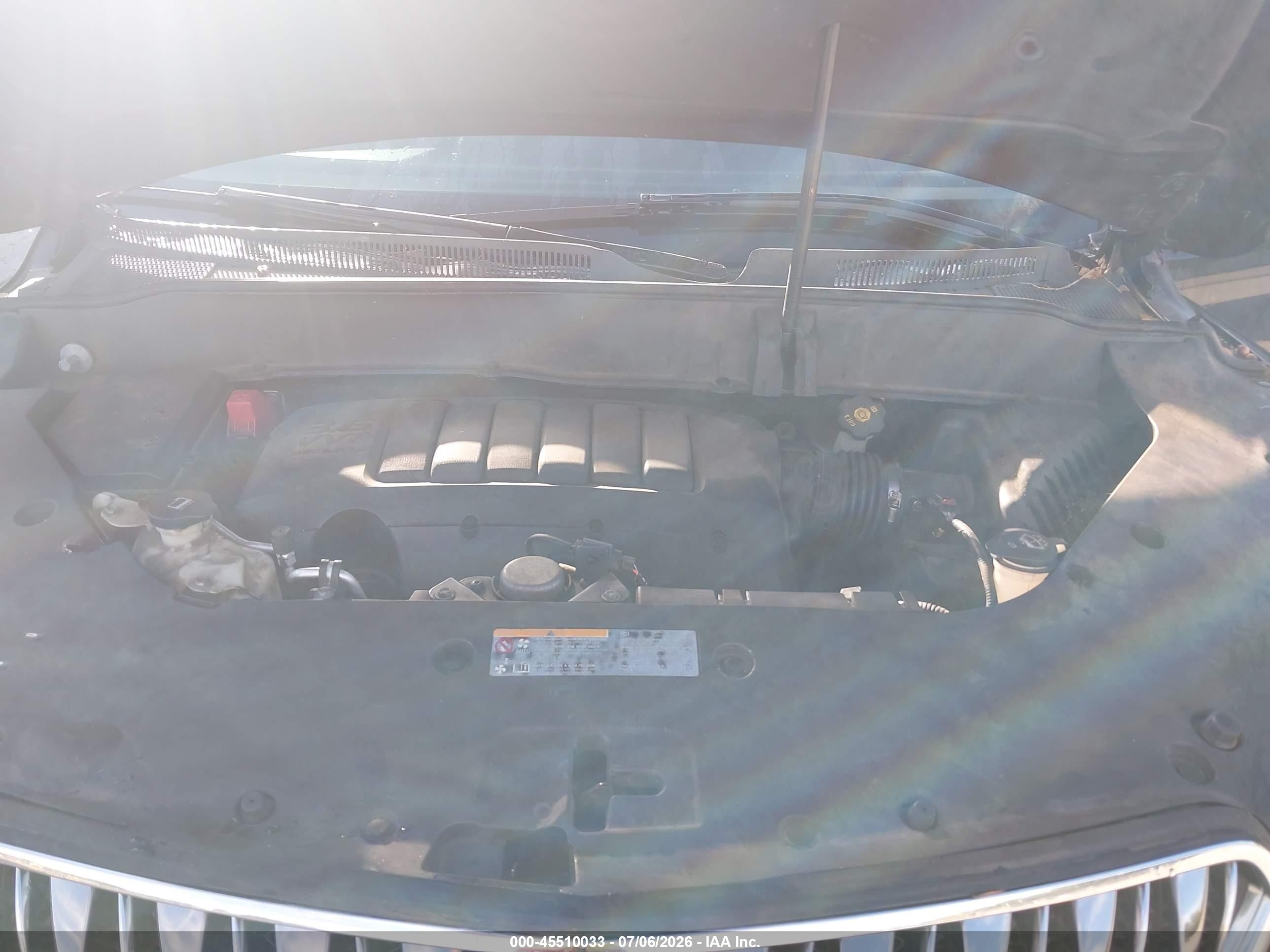 2013 Buick Enclave Leather Black vin: 5GAKRCKD3DJ140187
