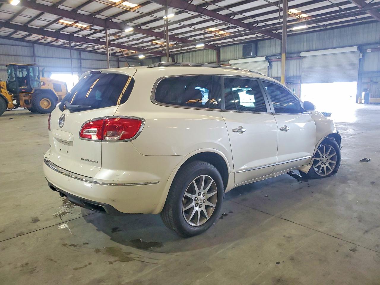 2013 Buick Enclave White vin: 5GAKRCKD3DJ238183