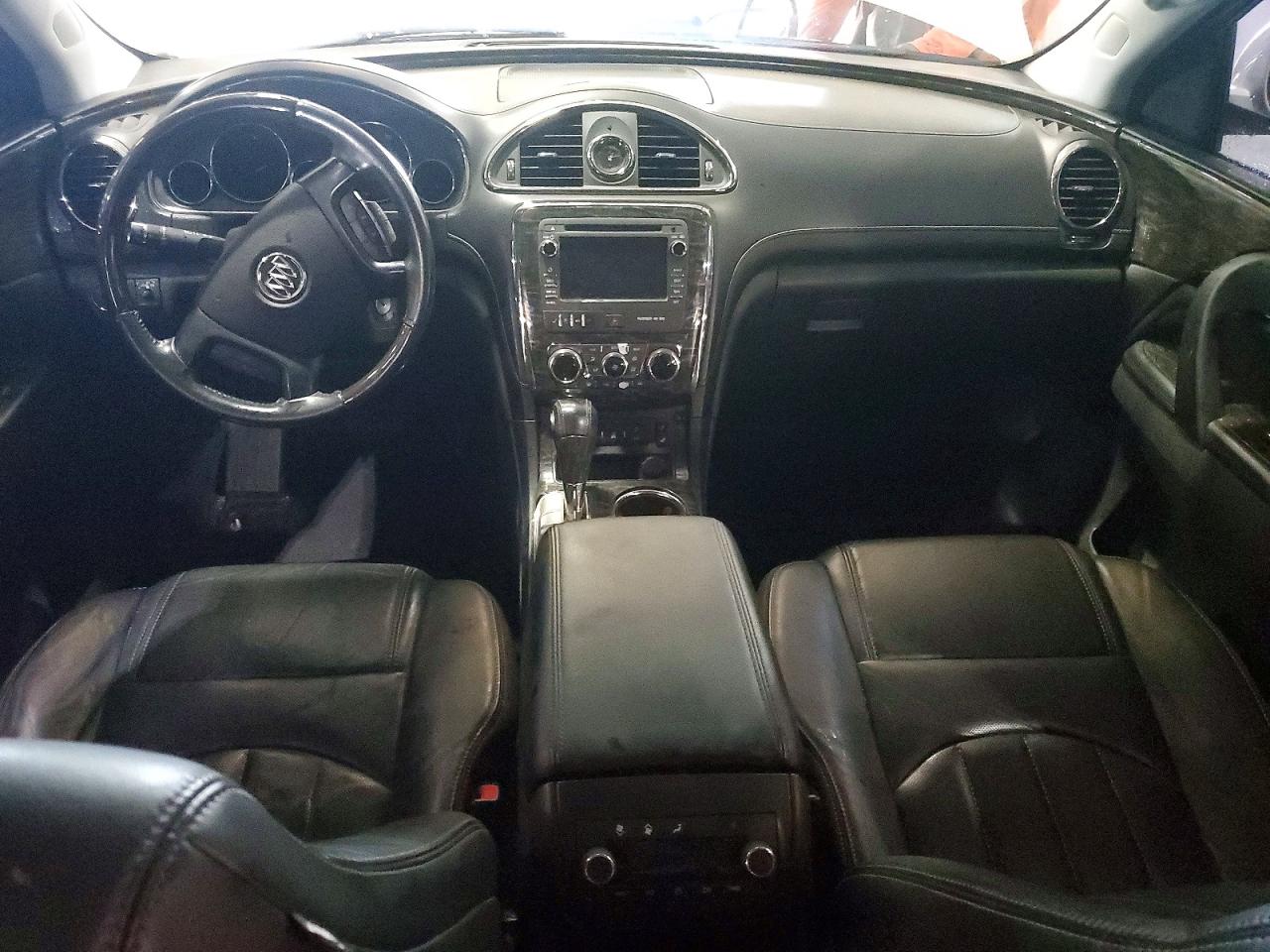 2013 Buick Enclave White vin: 5GAKRCKD3DJ238183