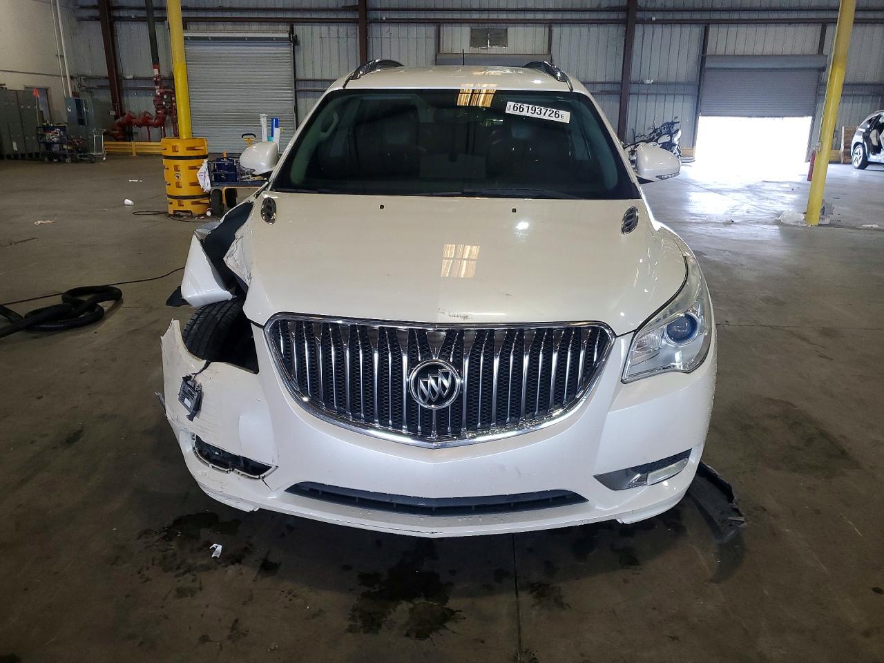 2013 Buick Enclave White vin: 5GAKRCKD3DJ238183