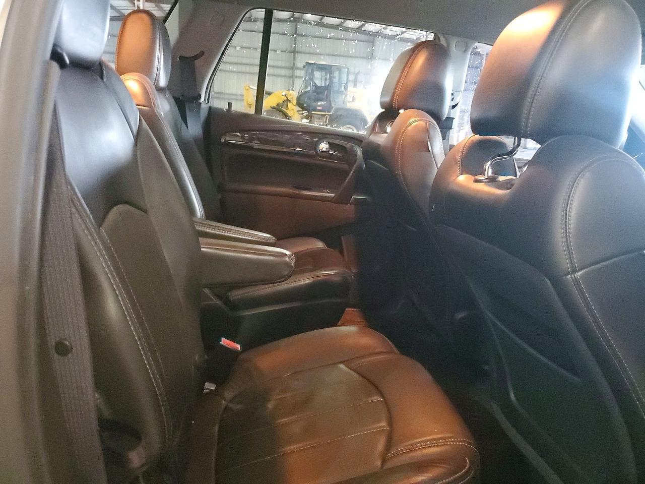 2013 Buick Enclave White vin: 5GAKRCKD3DJ238183