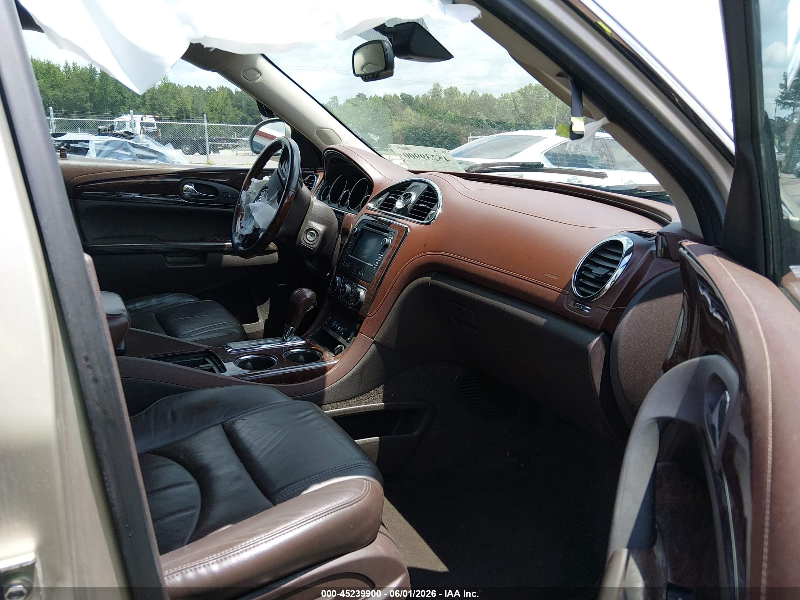 2014 Buick Enclave Premium Cream vin: 5GAKRCKD3EJ166970