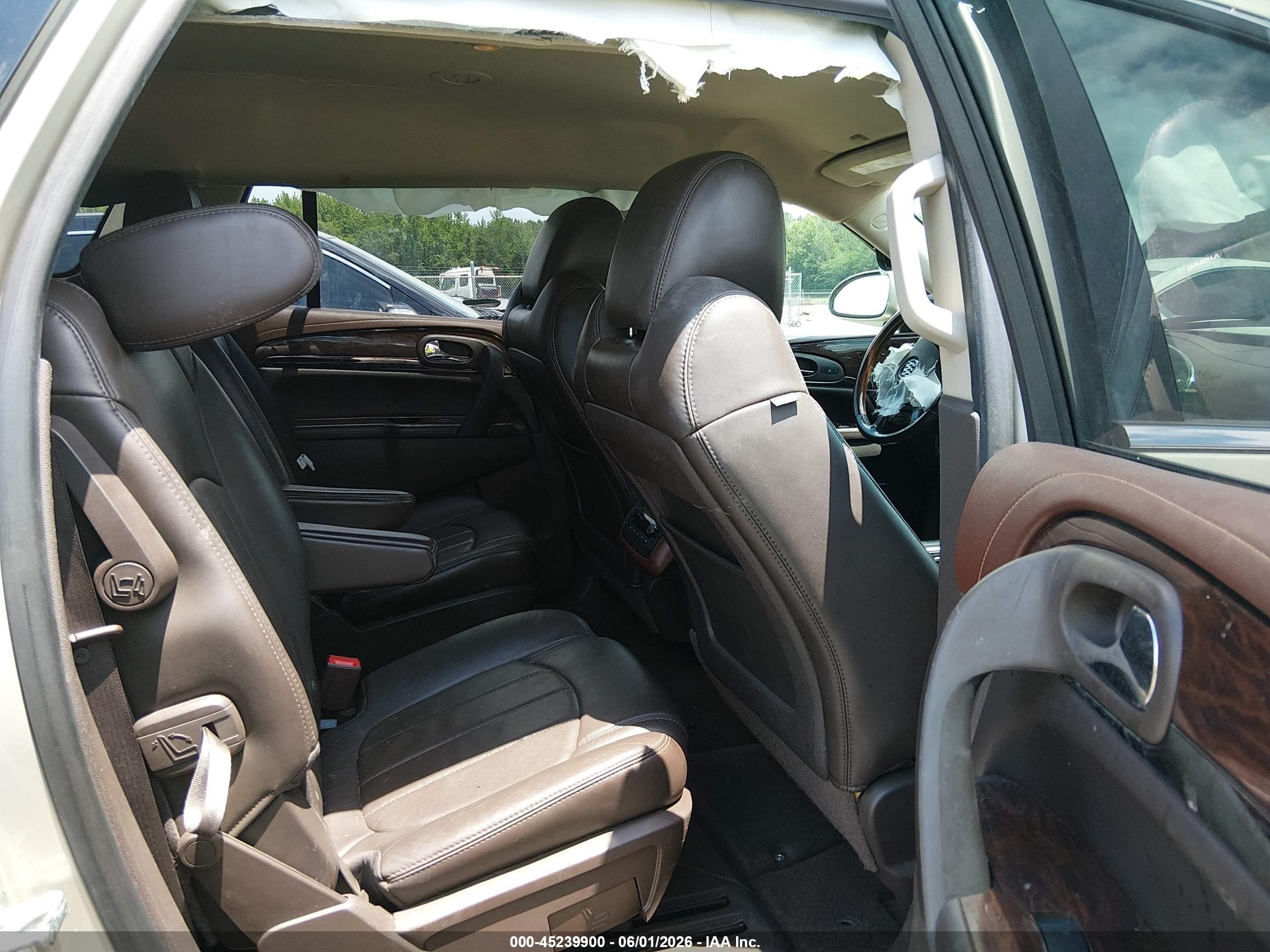 2014 Buick Enclave Premium Cream vin: 5GAKRCKD3EJ166970