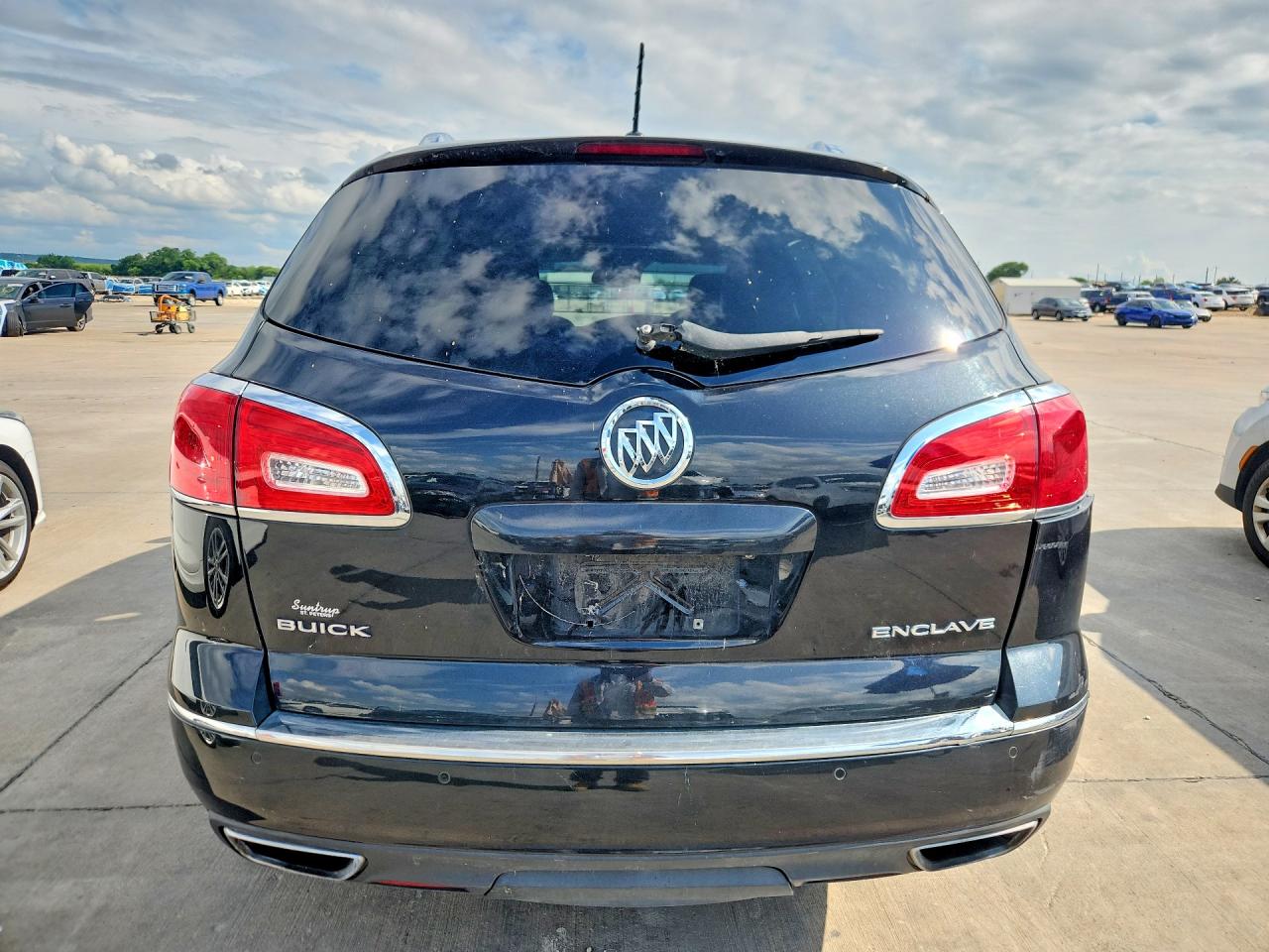 2015 Buick Enclave Black vin: 5GAKRCKD3FJ195225