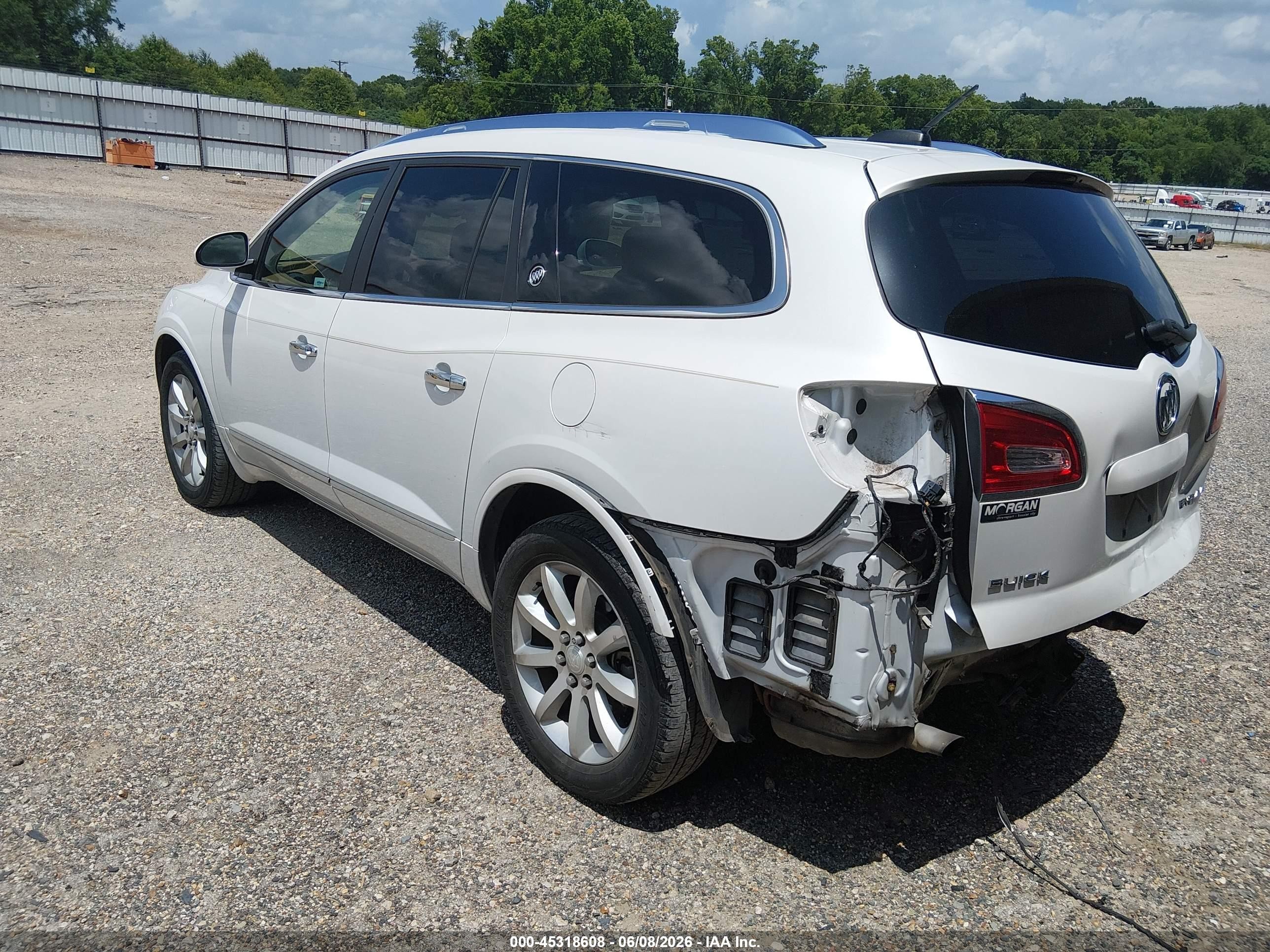 2017 Buick Enclave Premium White vin: 5GAKRCKD3HJ222006