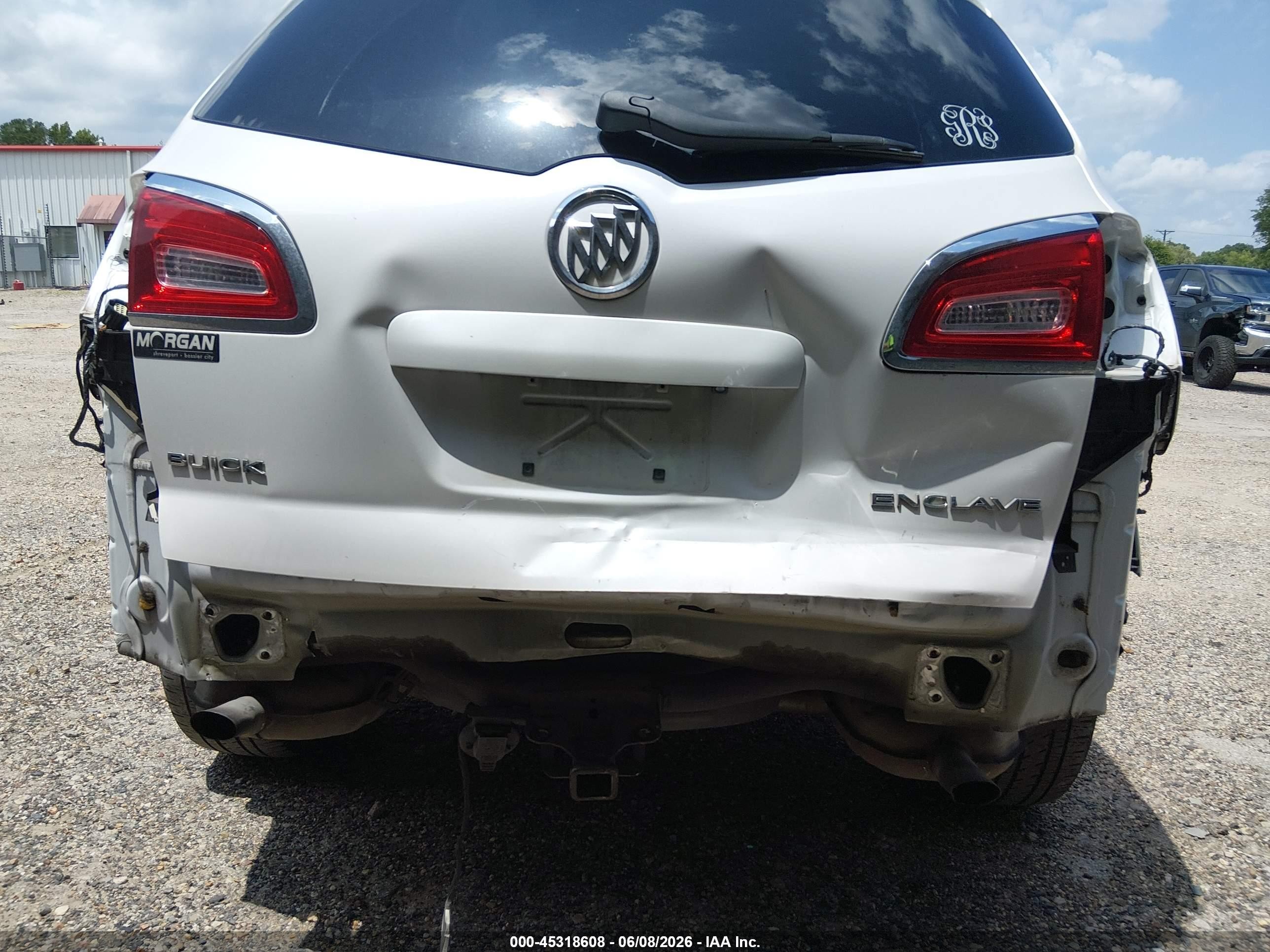 2017 Buick Enclave Premium White vin: 5GAKRCKD3HJ222006