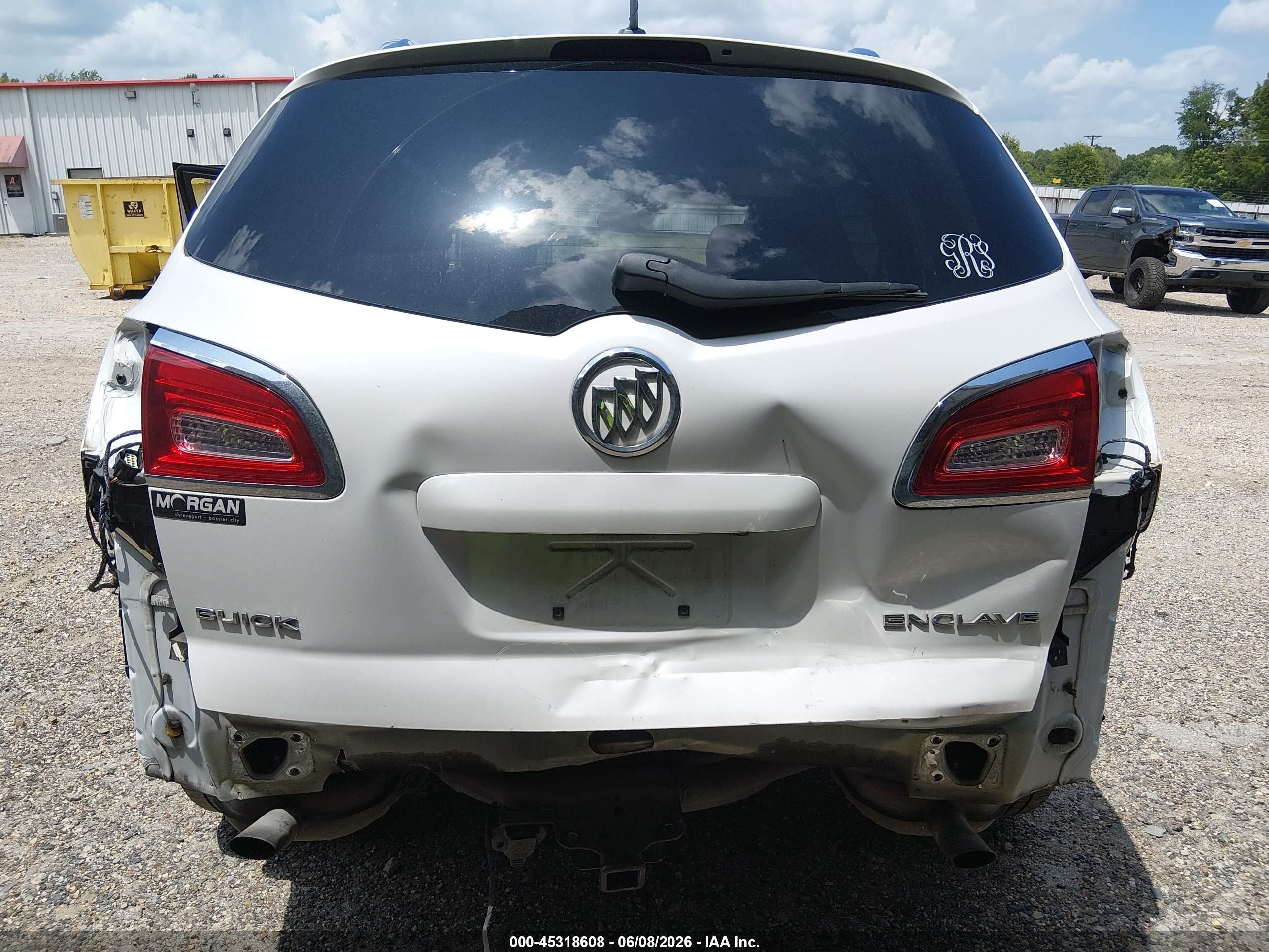 2017 Buick Enclave Premium White vin: 5GAKRCKD3HJ222006