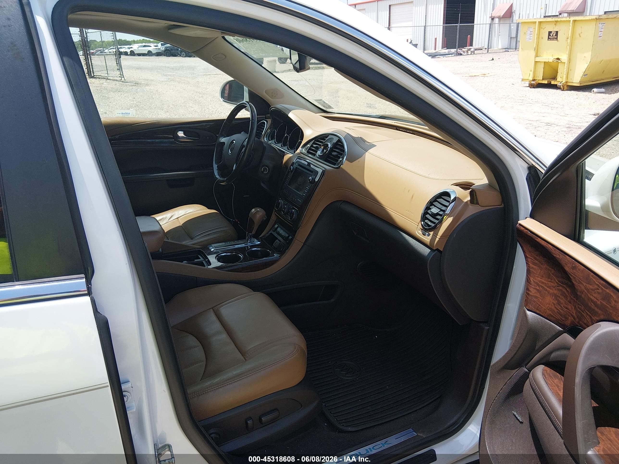 2017 Buick Enclave Premium White vin: 5GAKRCKD3HJ222006