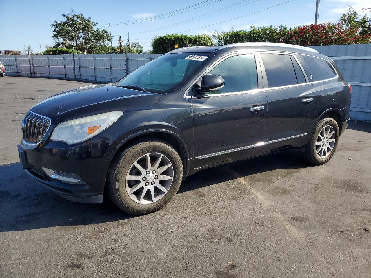 2013 Buick Enclave Black vin: 5GAKRCKD4DJ133118
