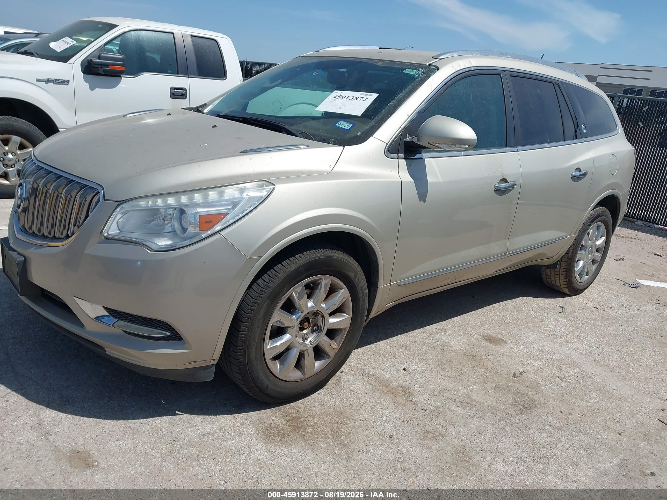 2013 Buick Enclave Leather Gold vin: 5GAKRCKD4DJ237401
