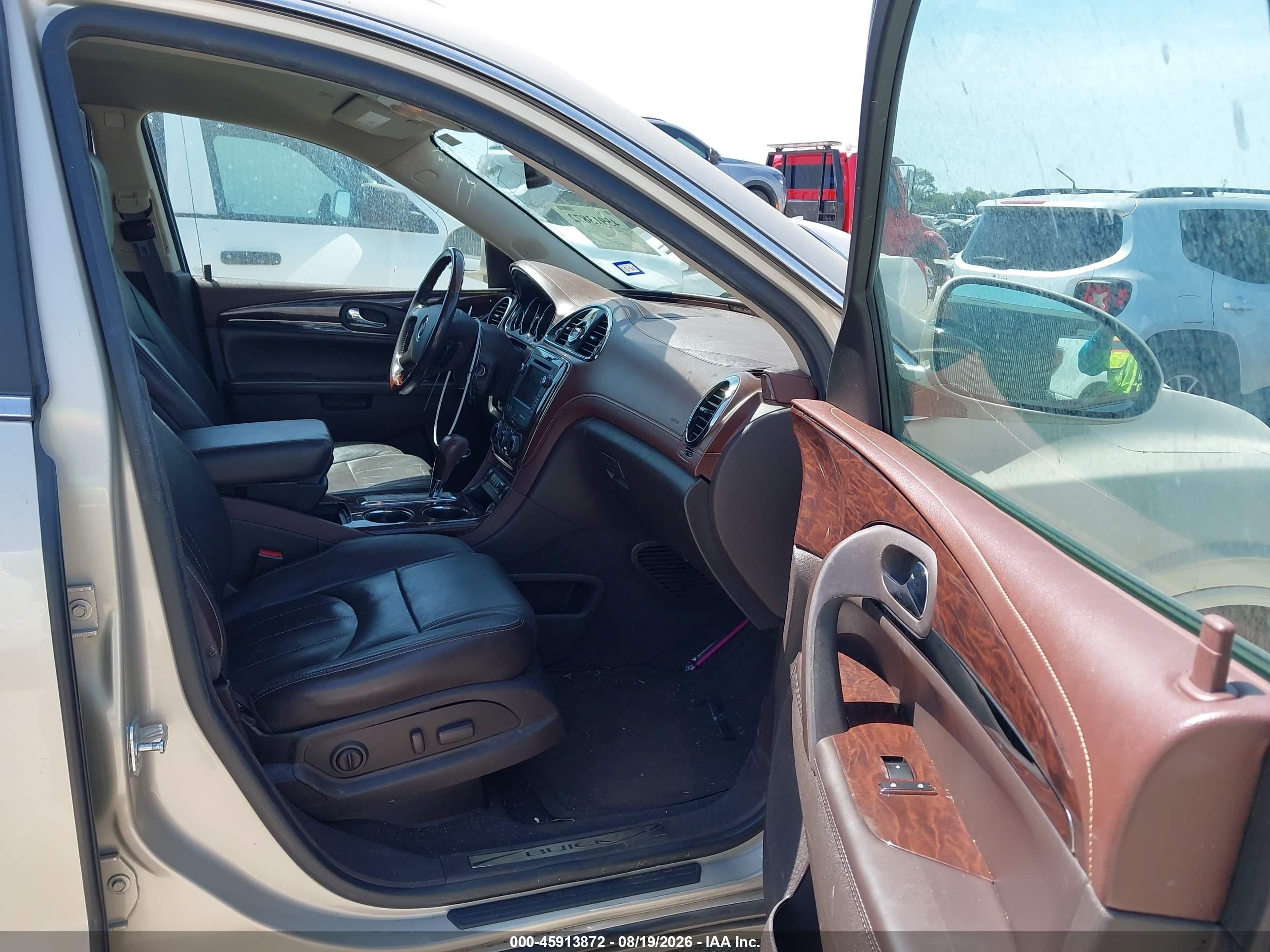 2013 Buick Enclave Leather Gold vin: 5GAKRCKD4DJ237401