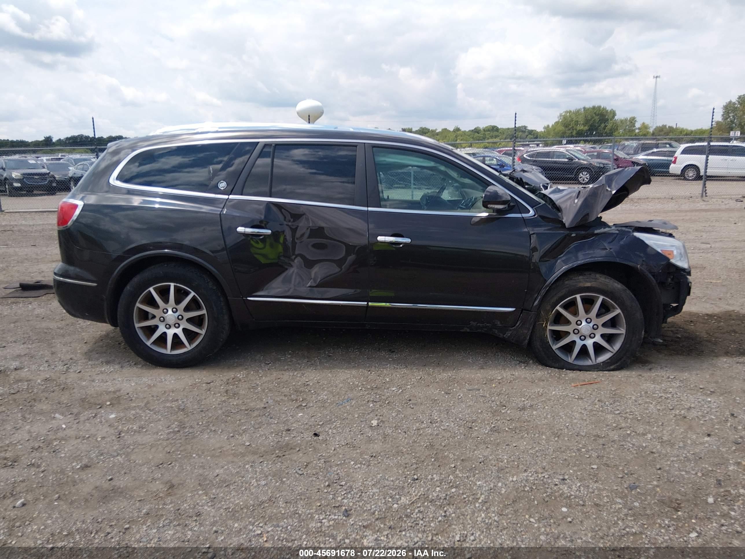 2013 Buick Enclave Leather Burgundy vin: 5GAKRCKD4DJ240685