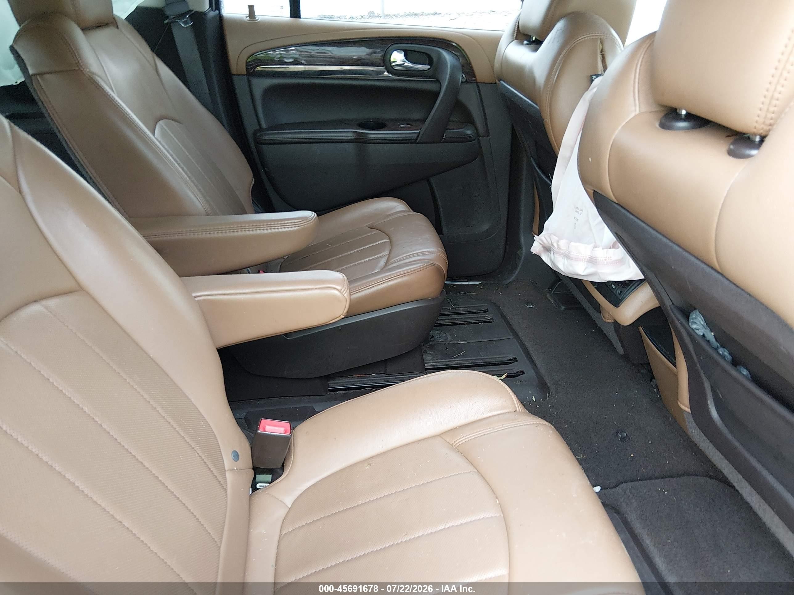 2013 Buick Enclave Leather Burgundy vin: 5GAKRCKD4DJ240685
