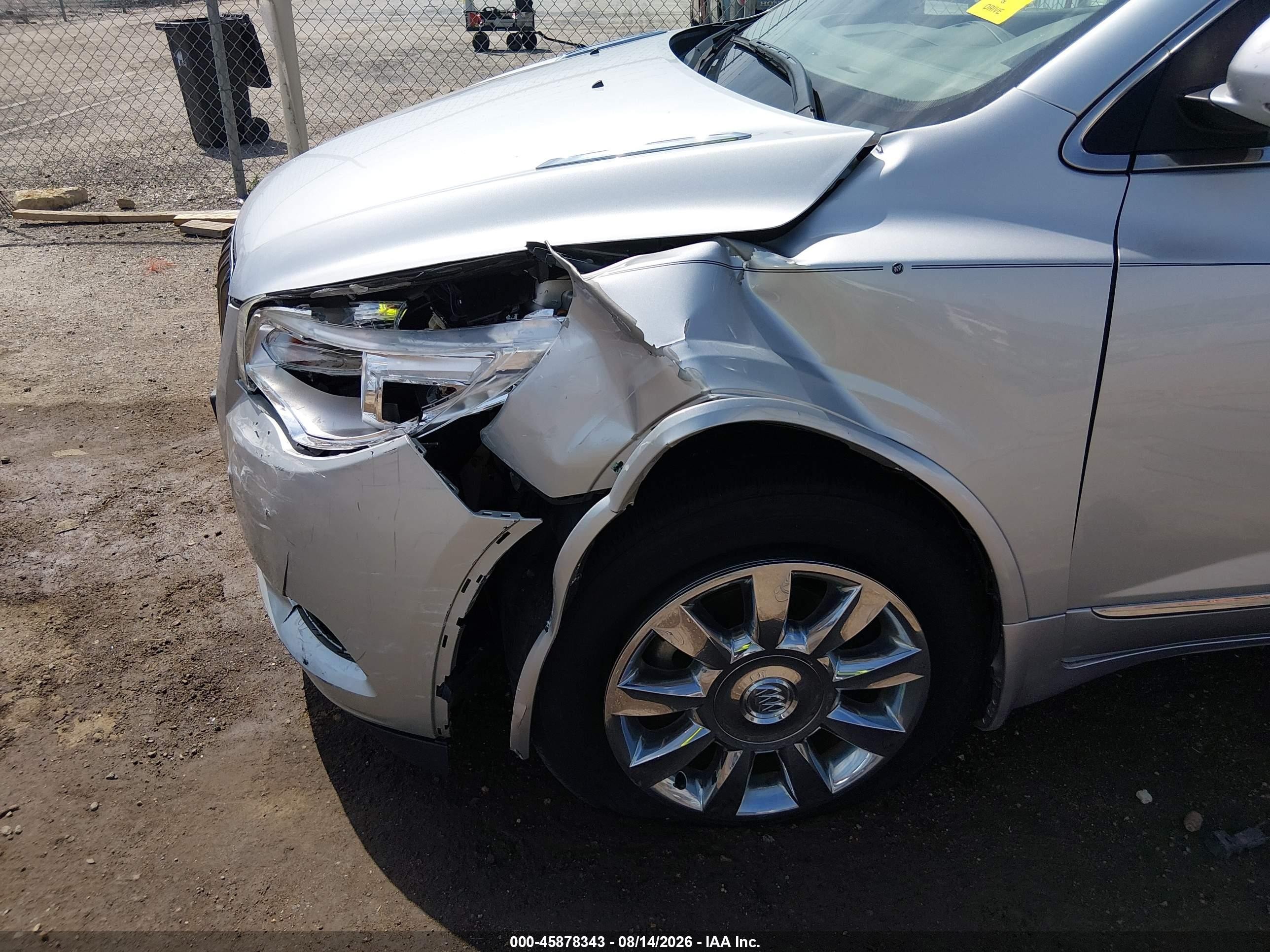 2014 Buick Enclave Premium Silver vin: 5GAKRCKD4EJ105014