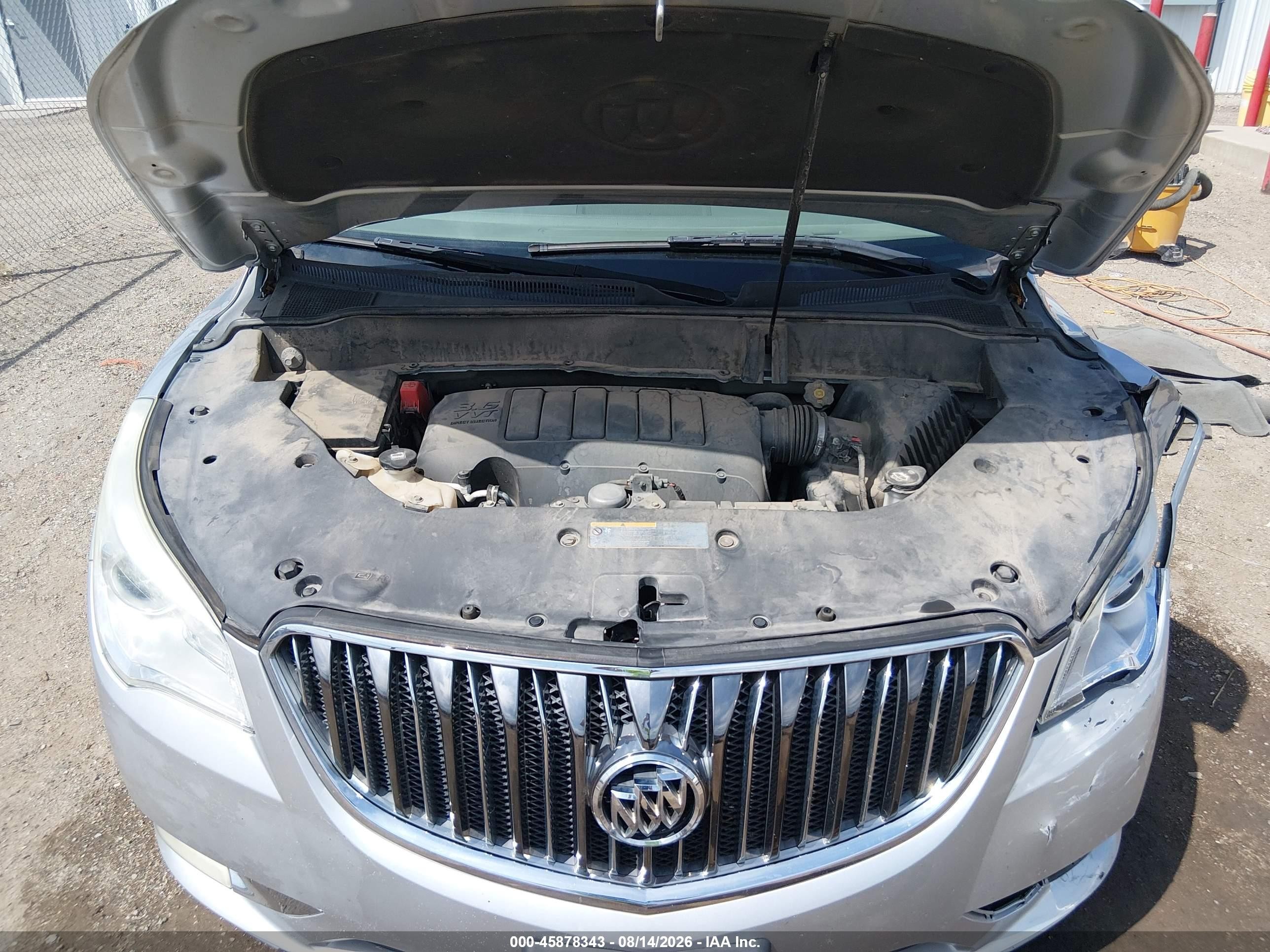 2014 Buick Enclave Premium Silver vin: 5GAKRCKD4EJ105014