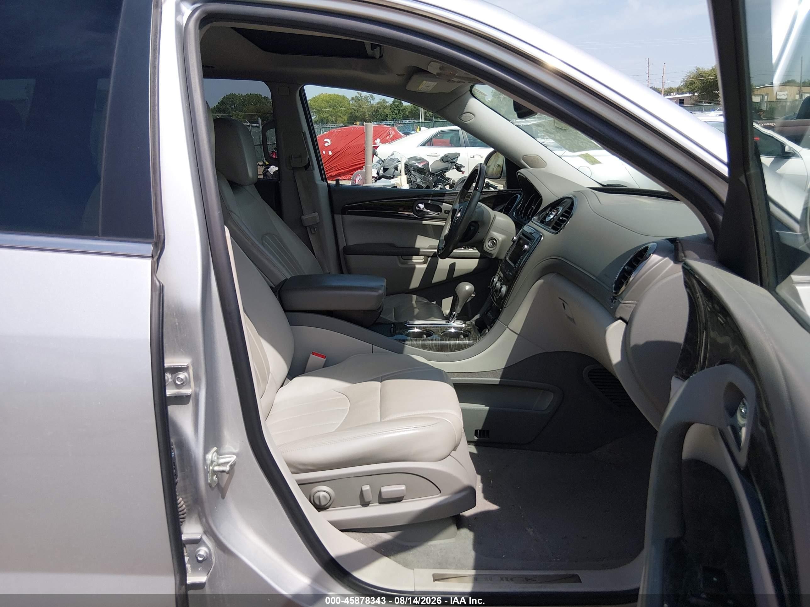 2014 Buick Enclave Premium Silver vin: 5GAKRCKD4EJ105014