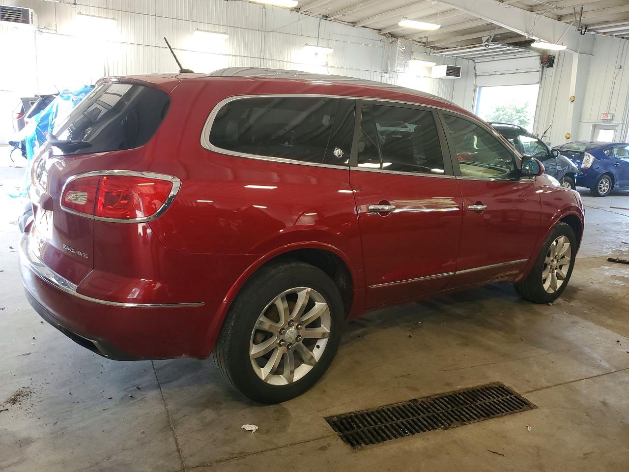 2014 Buick Enclave Red vin: 5GAKRCKD4EJ138241