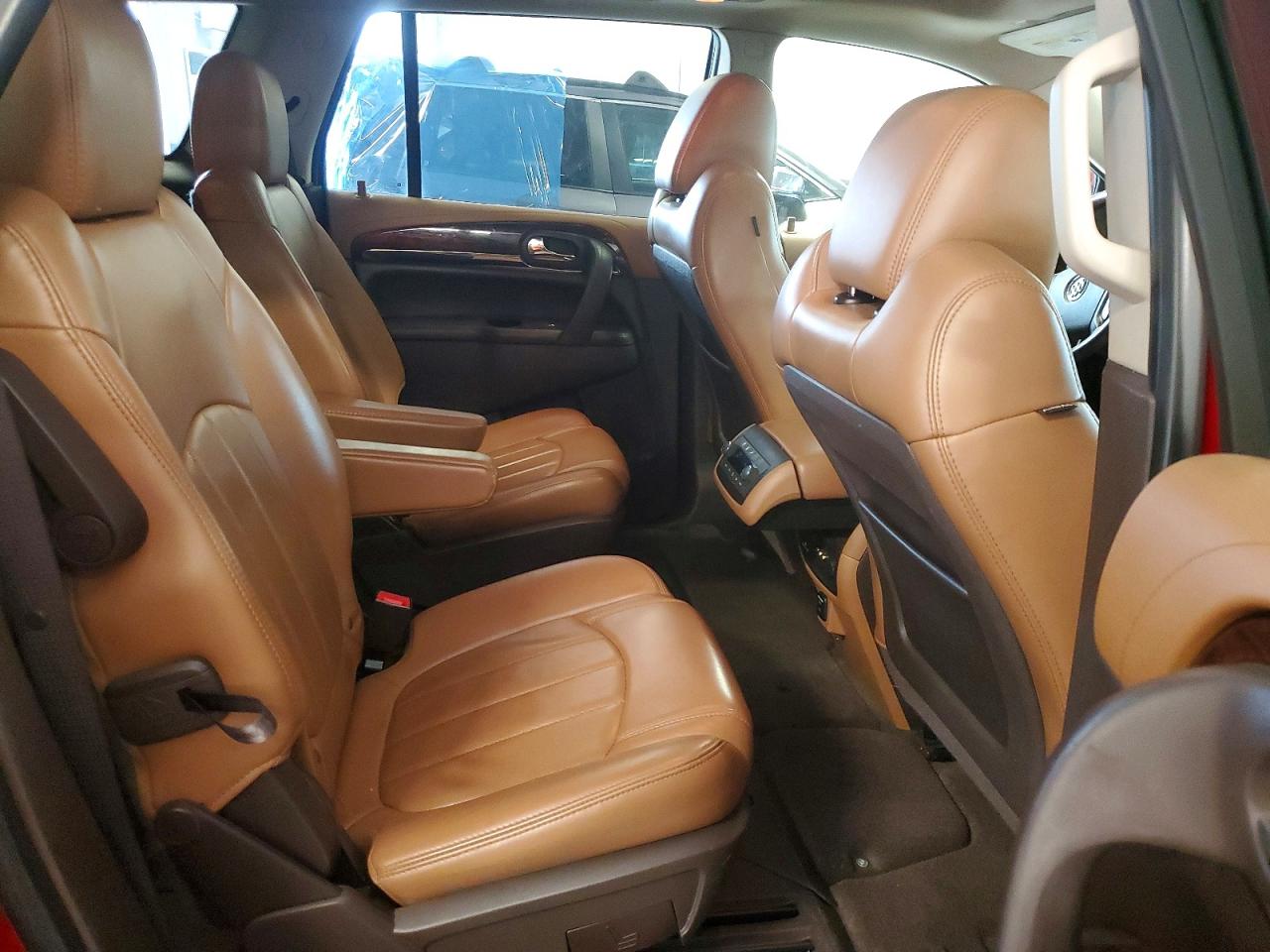 2014 Buick Enclave Red vin: 5GAKRCKD4EJ138241