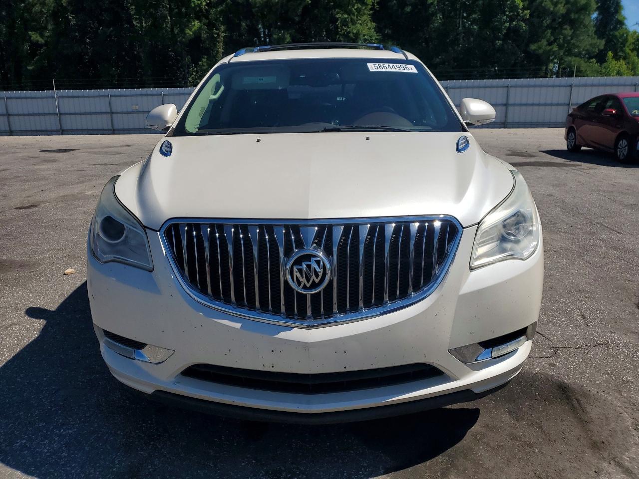 2014 Buick Enclave White vin: 5GAKRCKD4EJ175564
