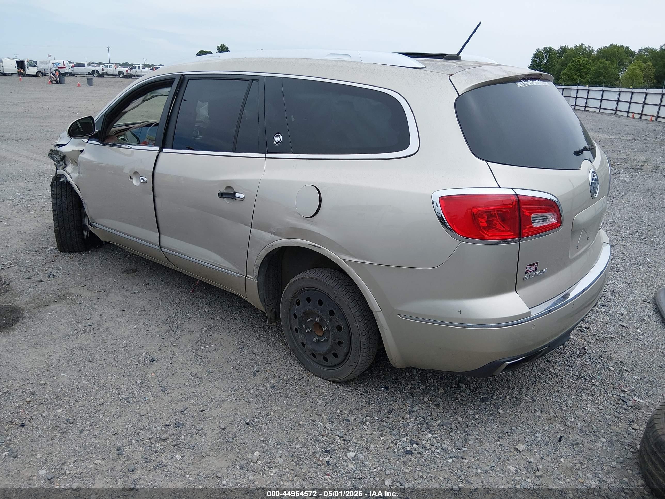 2014 Buick Enclave Premium Beige vin: 5GAKRCKD4EJ226769