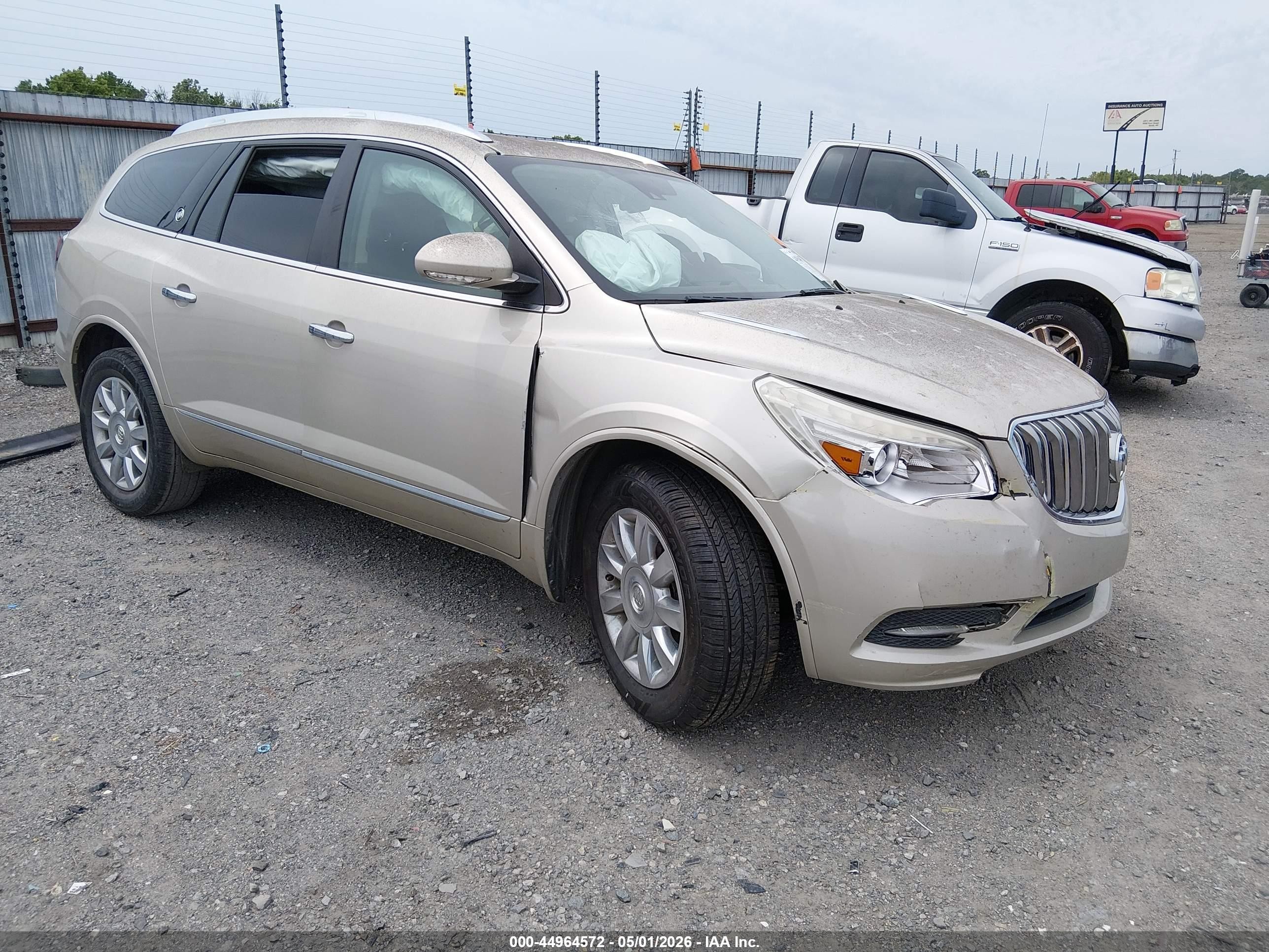 2014 Buick Enclave Premium Beige vin: 5GAKRCKD4EJ226769