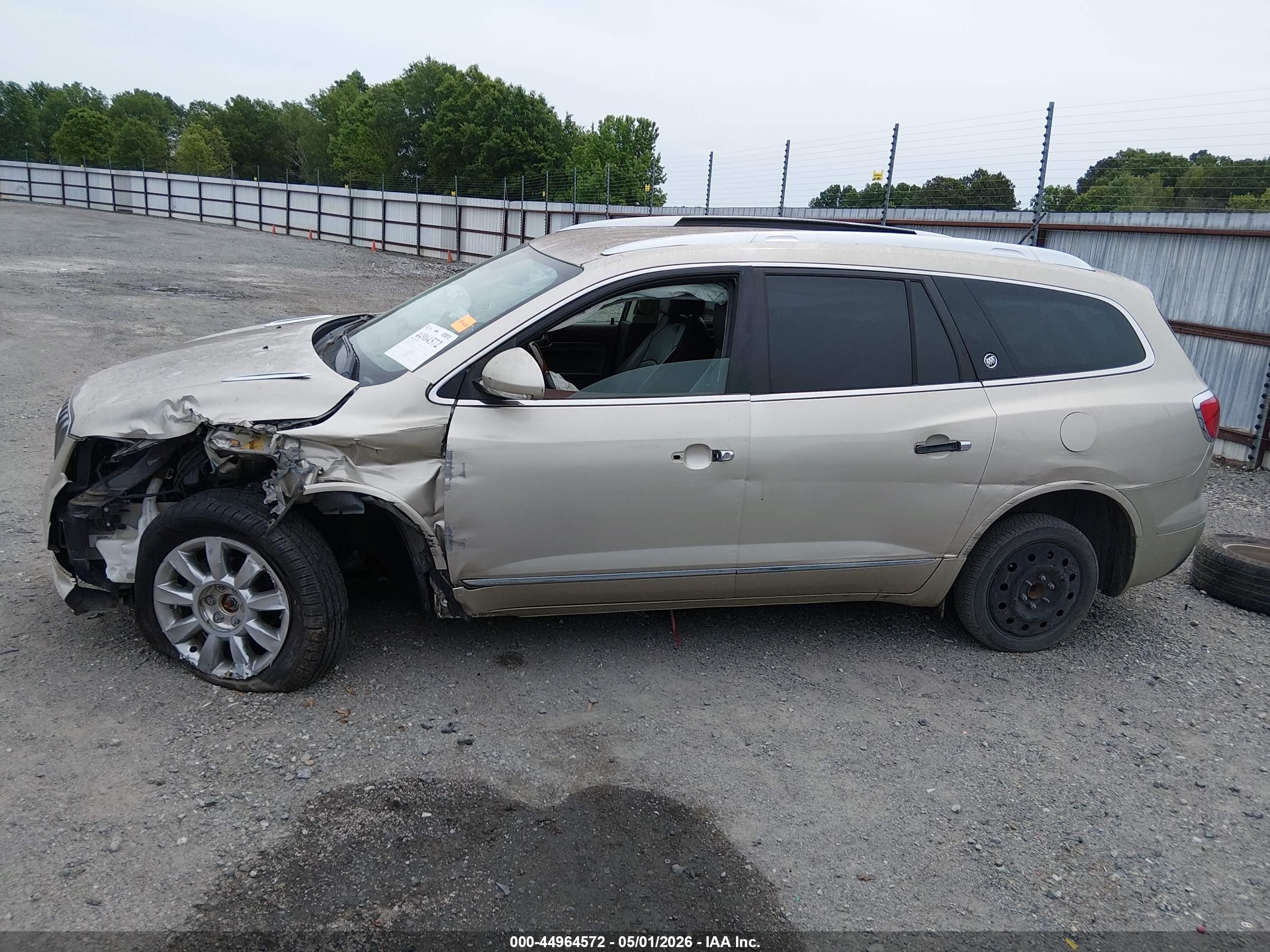 2014 Buick Enclave Premium Beige vin: 5GAKRCKD4EJ226769
