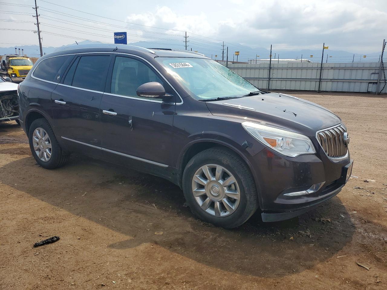 2015 Buick Enclave Burgundy vin: 5GAKRCKD4FJ191779