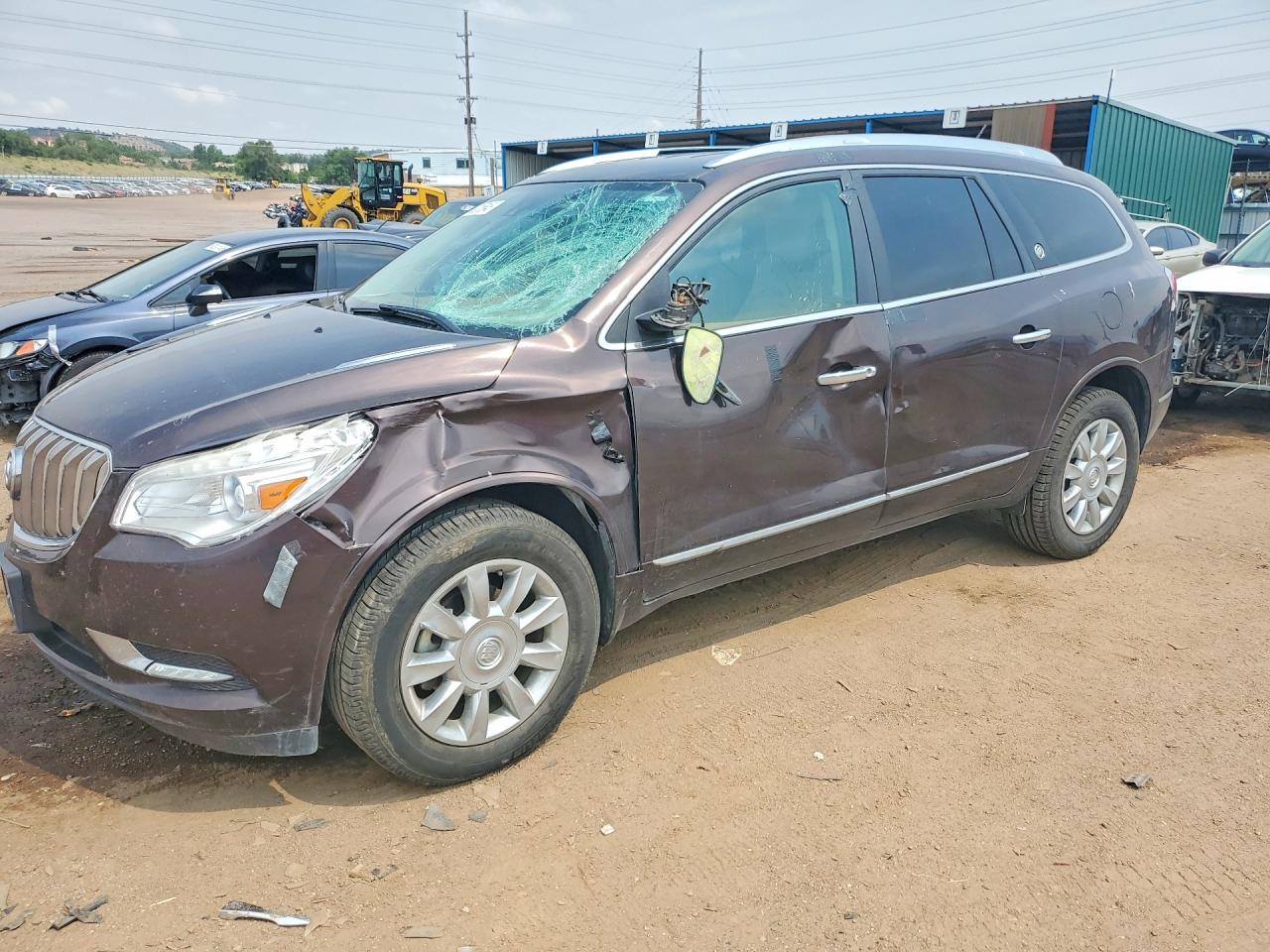 2015 Buick Enclave Burgundy vin: 5GAKRCKD4FJ191779