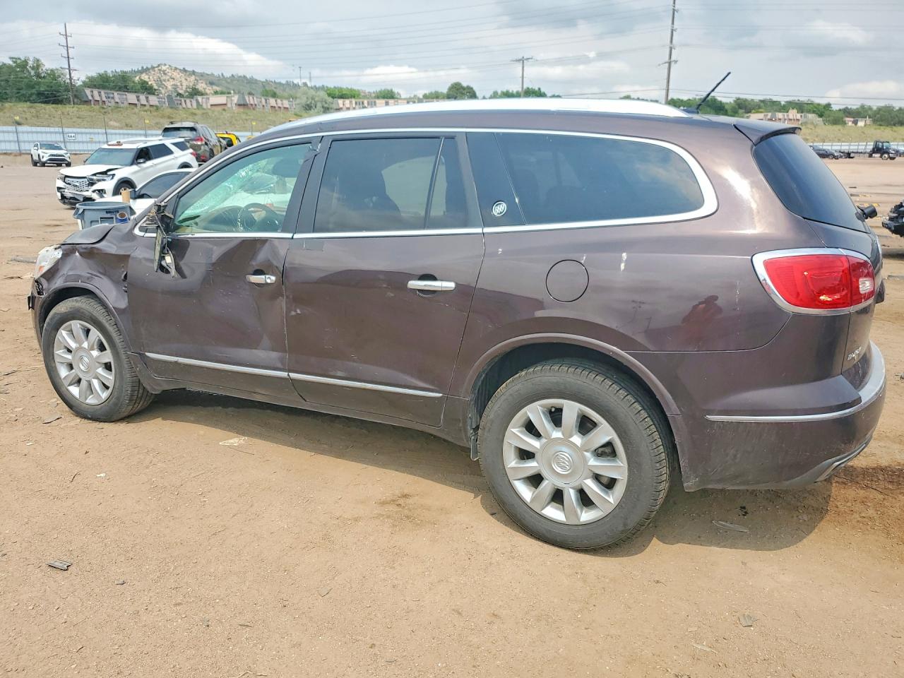 2015 Buick Enclave Burgundy vin: 5GAKRCKD4FJ191779