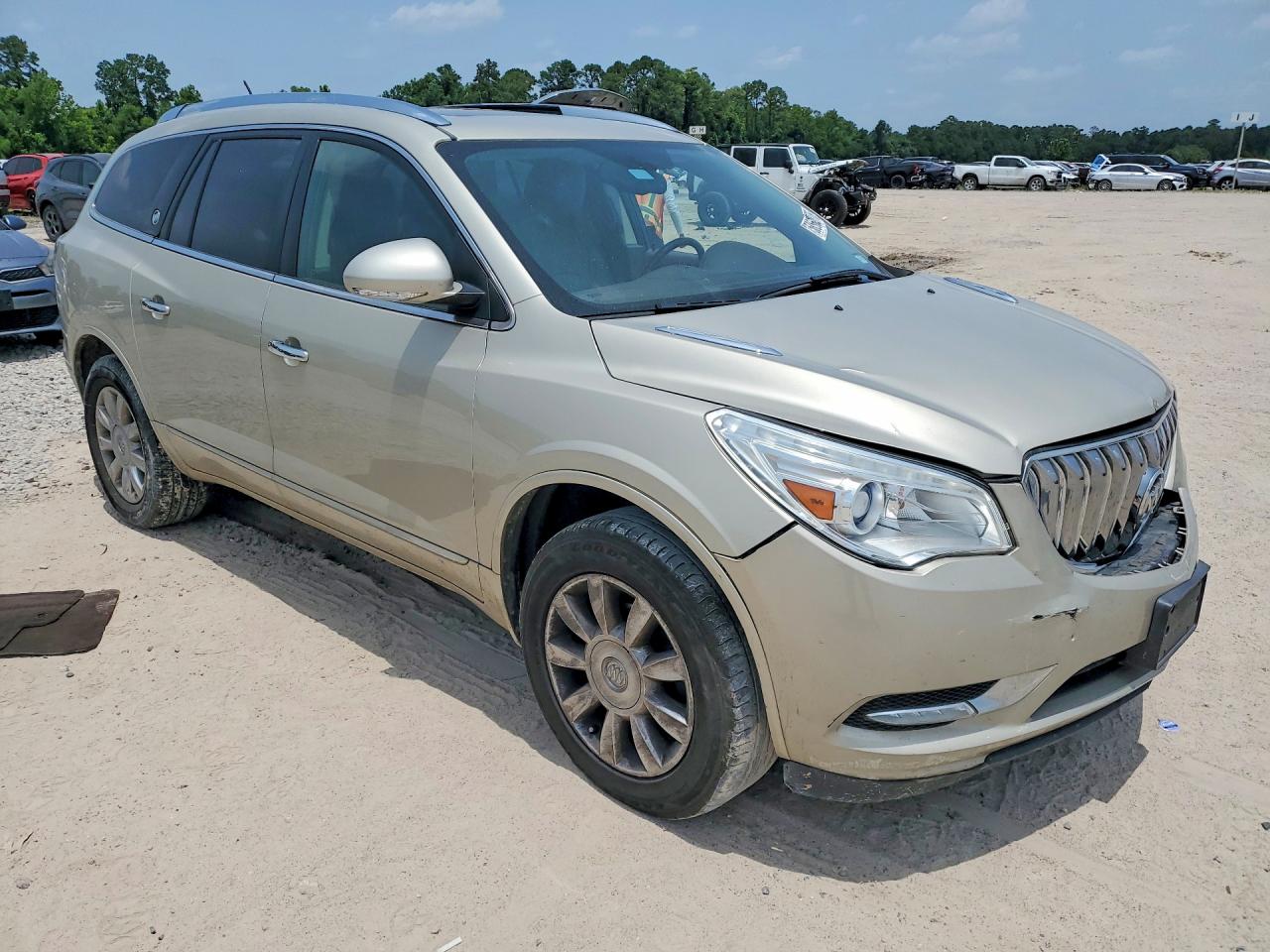 2013 Buick Enclave Beige vin: 5GAKRCKD5DJ211311