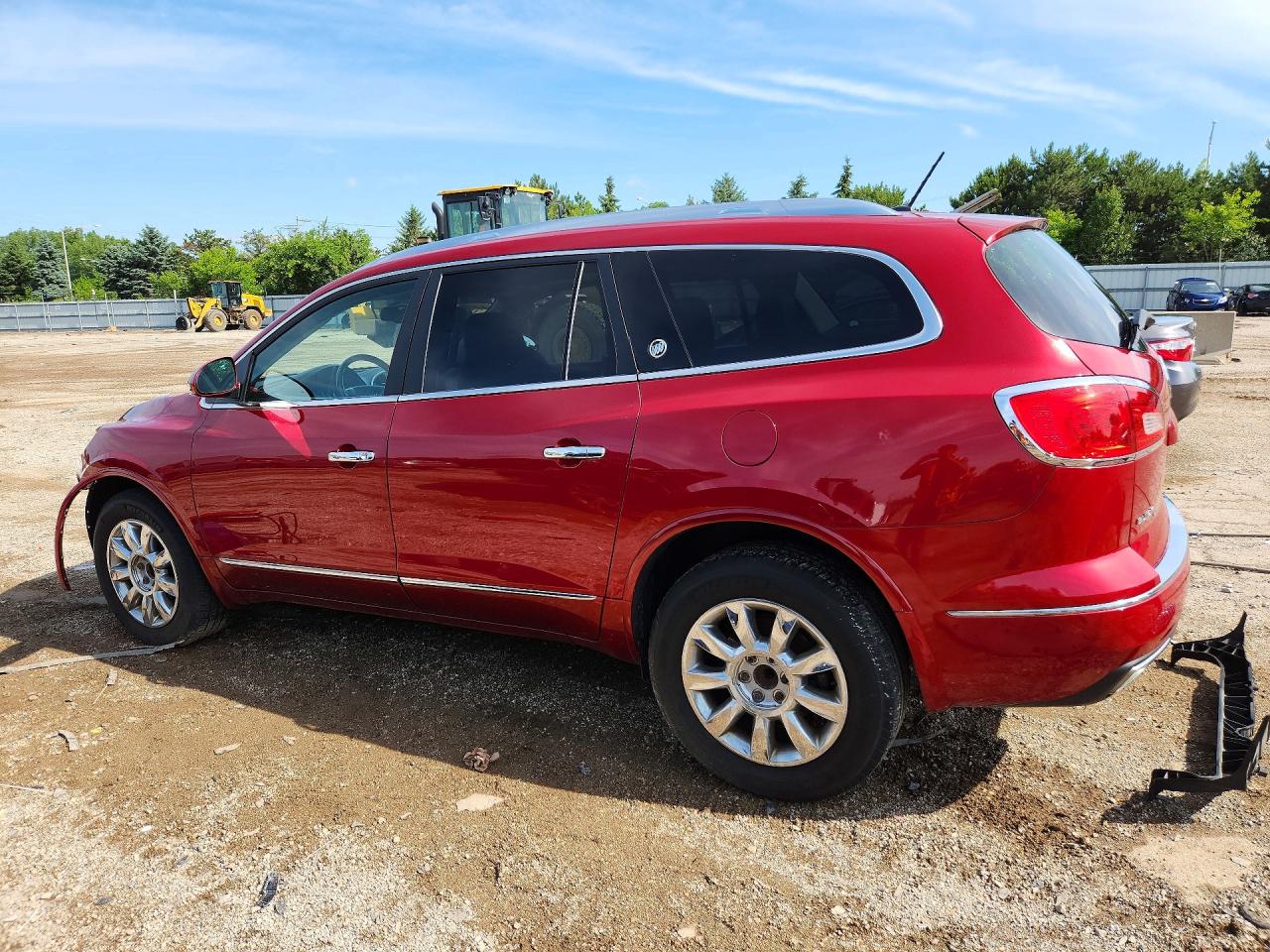 2013 Buick Enclave Красный vin: 5GAKRCKD5DJ236757
