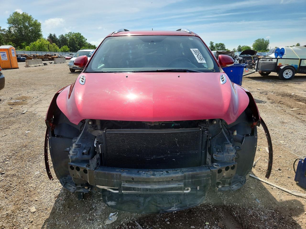 2013 Buick Enclave Красный vin: 5GAKRCKD5DJ236757