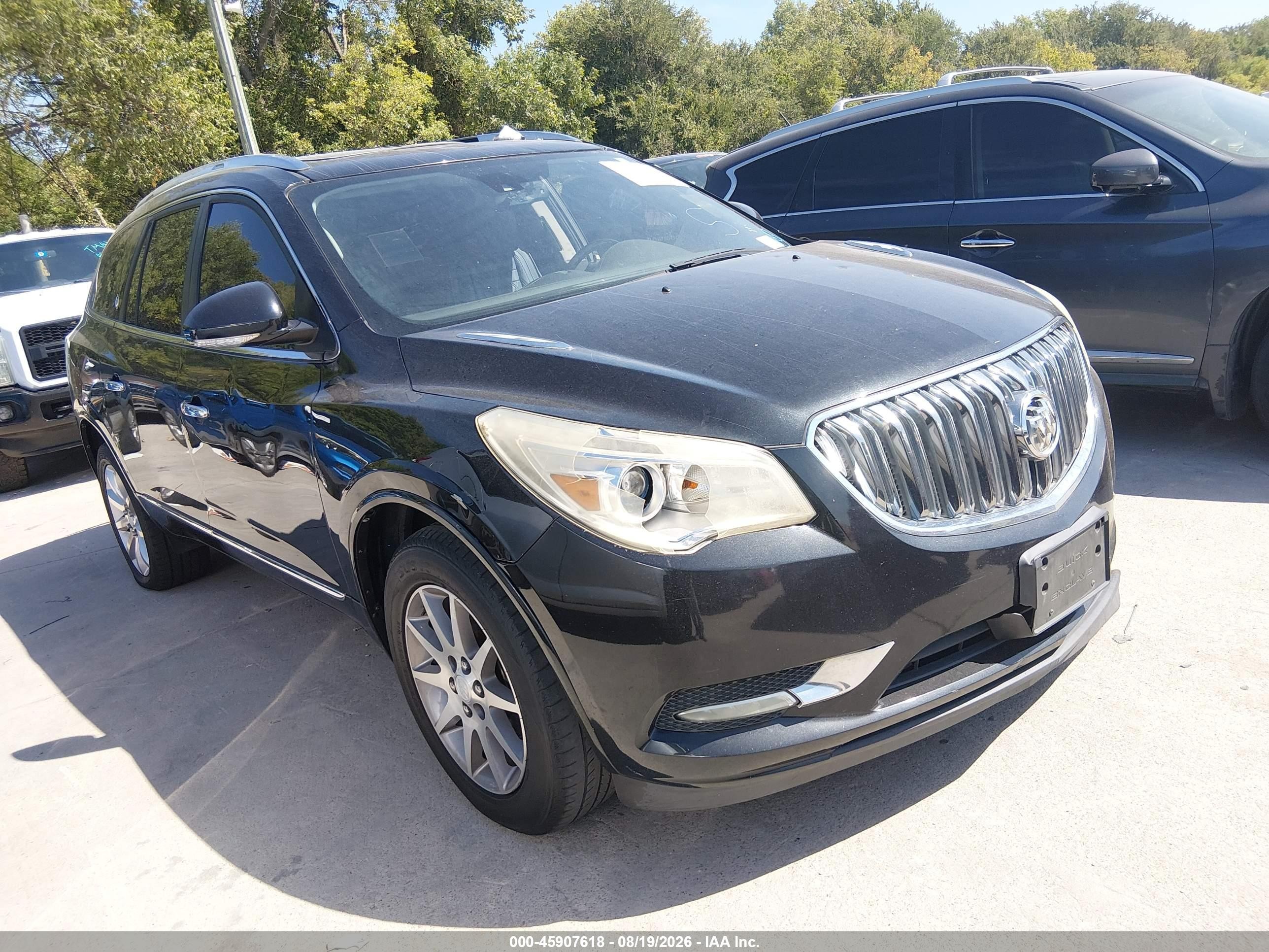 2014 Buick Enclave Premium Black vin: 5GAKRCKD5EJ174844