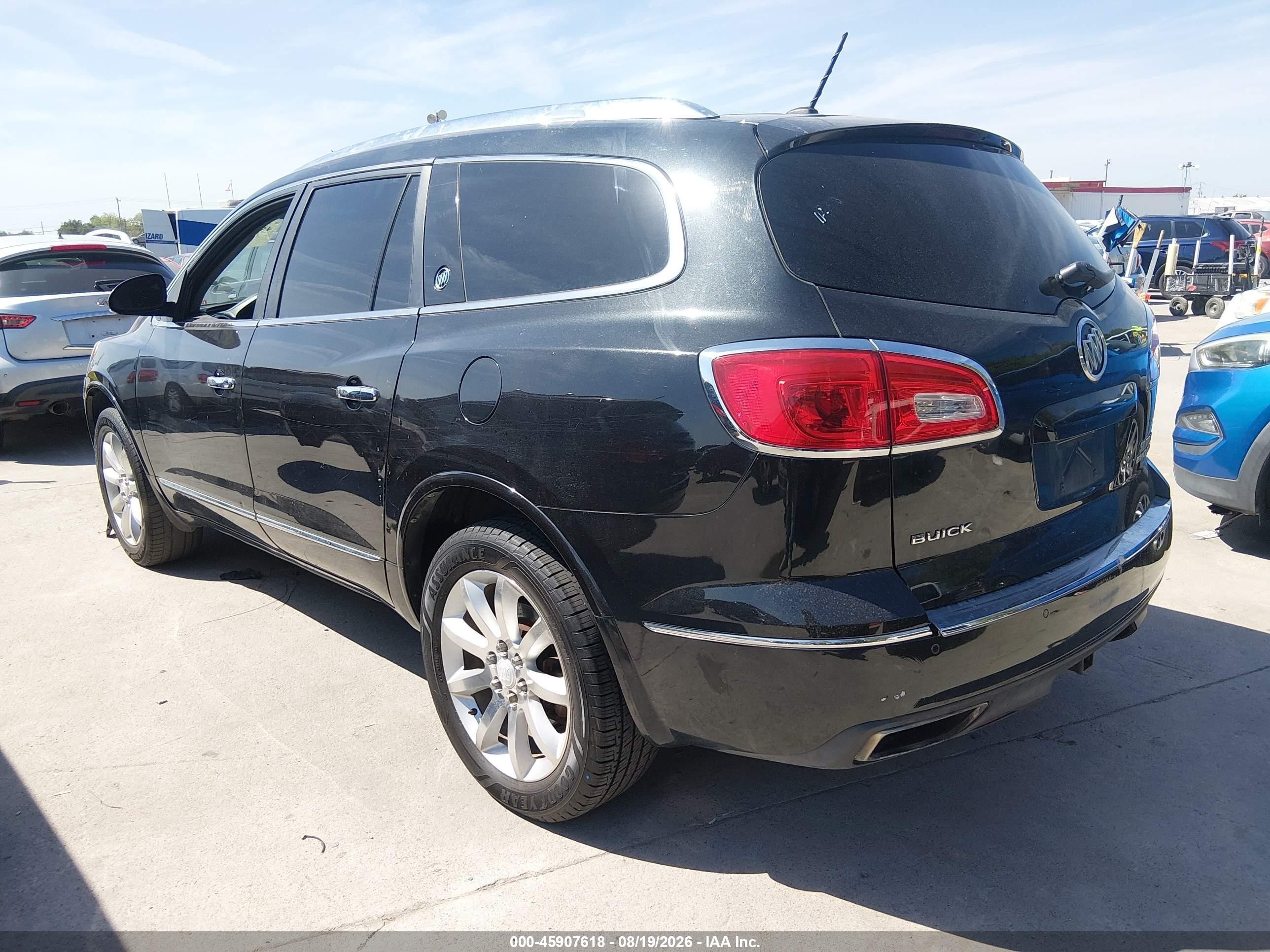 2014 Buick Enclave Premium Black vin: 5GAKRCKD5EJ174844